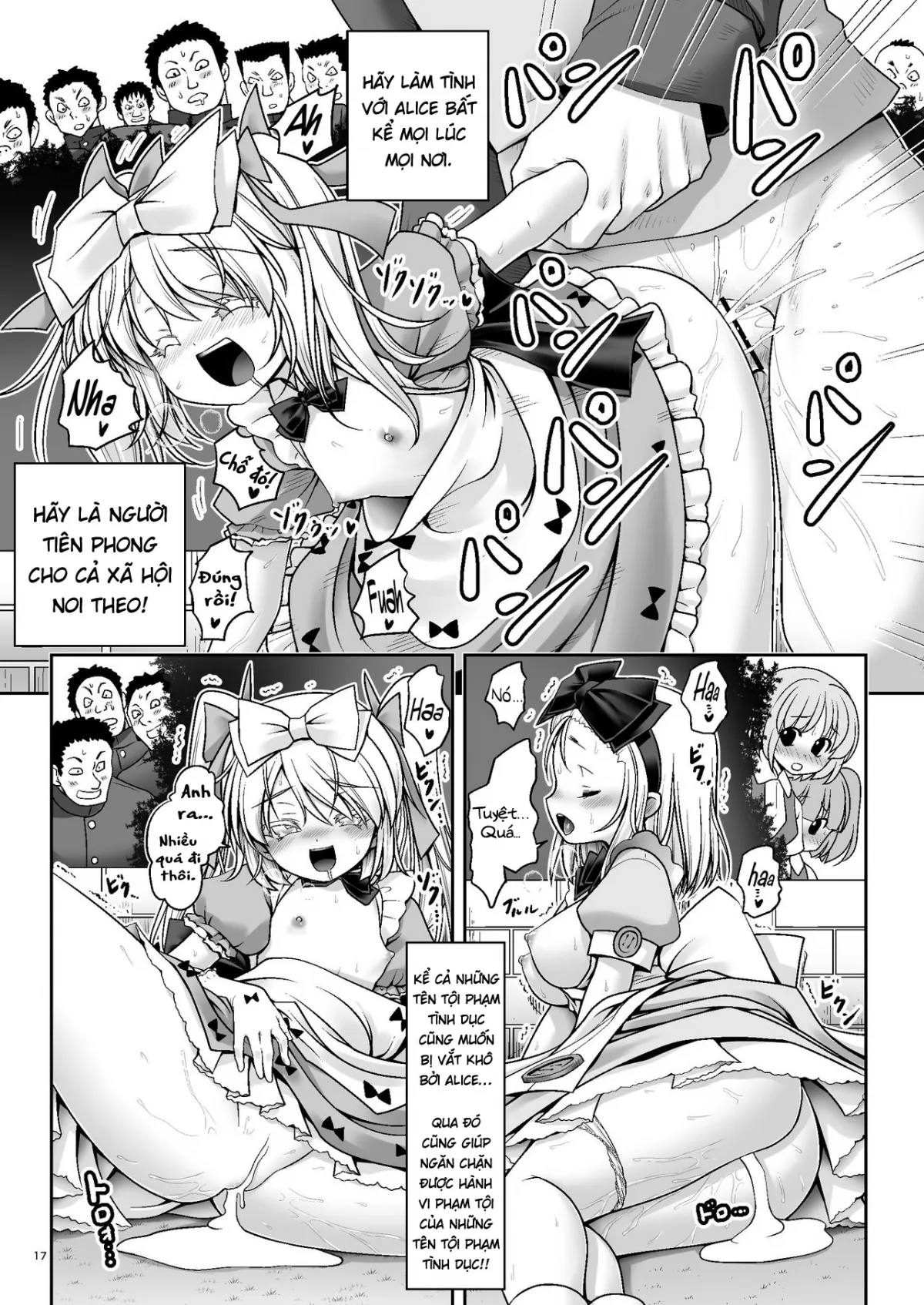HentaiVN.net - Ảnh 18 - Tai Chikyuujin Seiyoku Seigyo You Jinzouningen Arisu - Chap 1