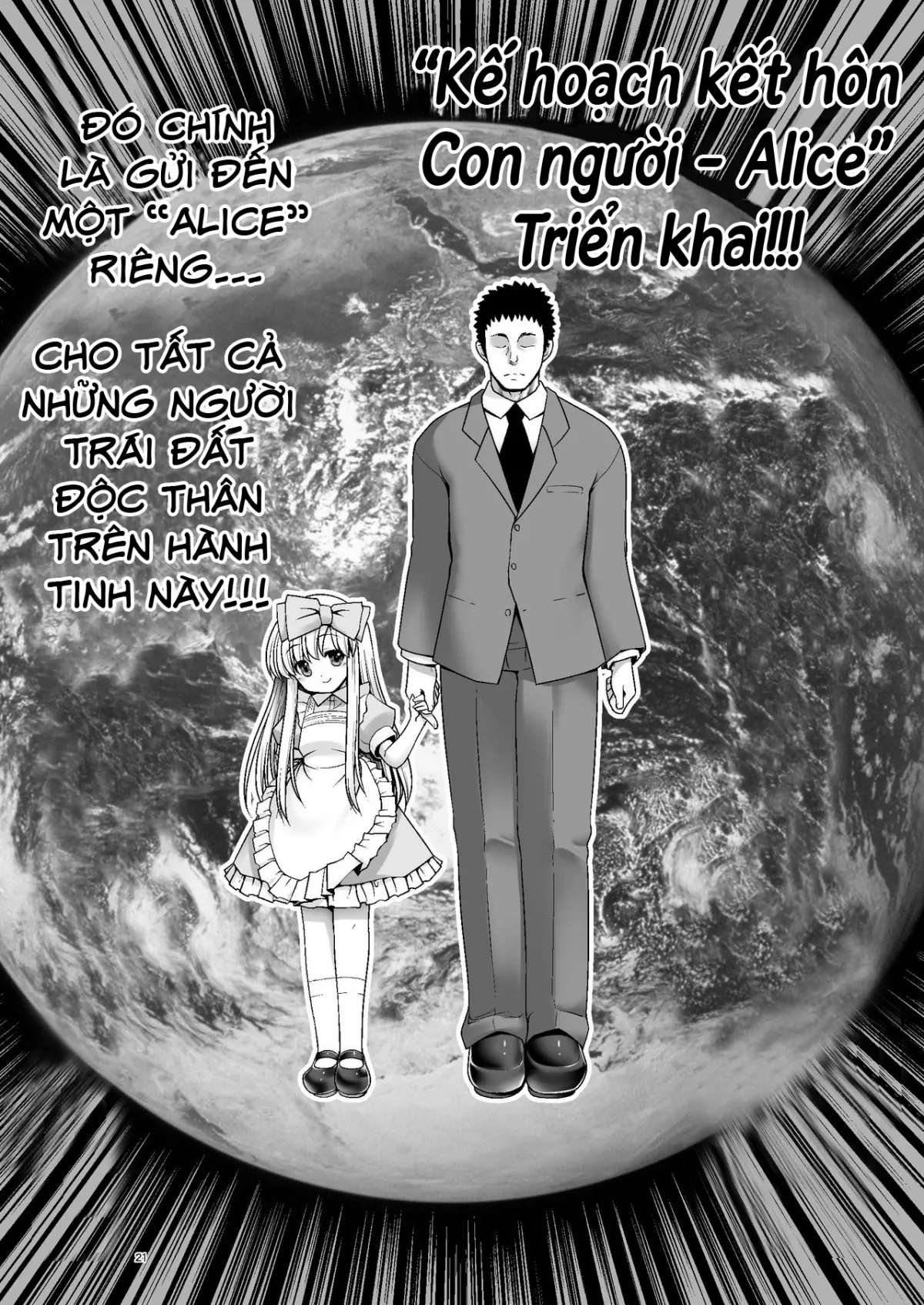 HentaiVN.net - Ảnh 22 - Tai Chikyuujin Seiyoku Seigyo You Jinzouningen Arisu - Chap 1