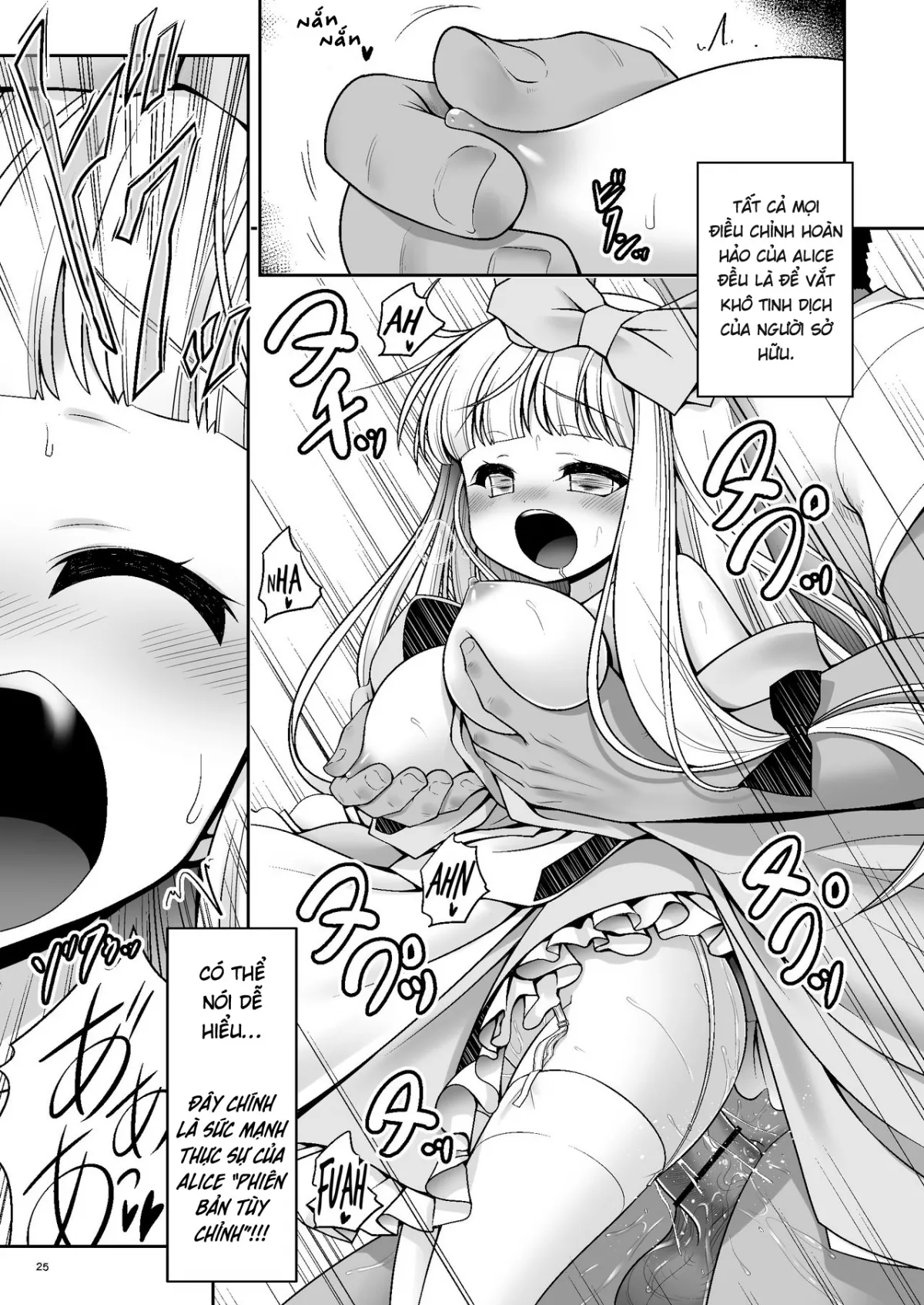 HentaiVN.net - Ảnh 26 - Tai Chikyuujin Seiyoku Seigyo You Jinzouningen Arisu - Chap 1