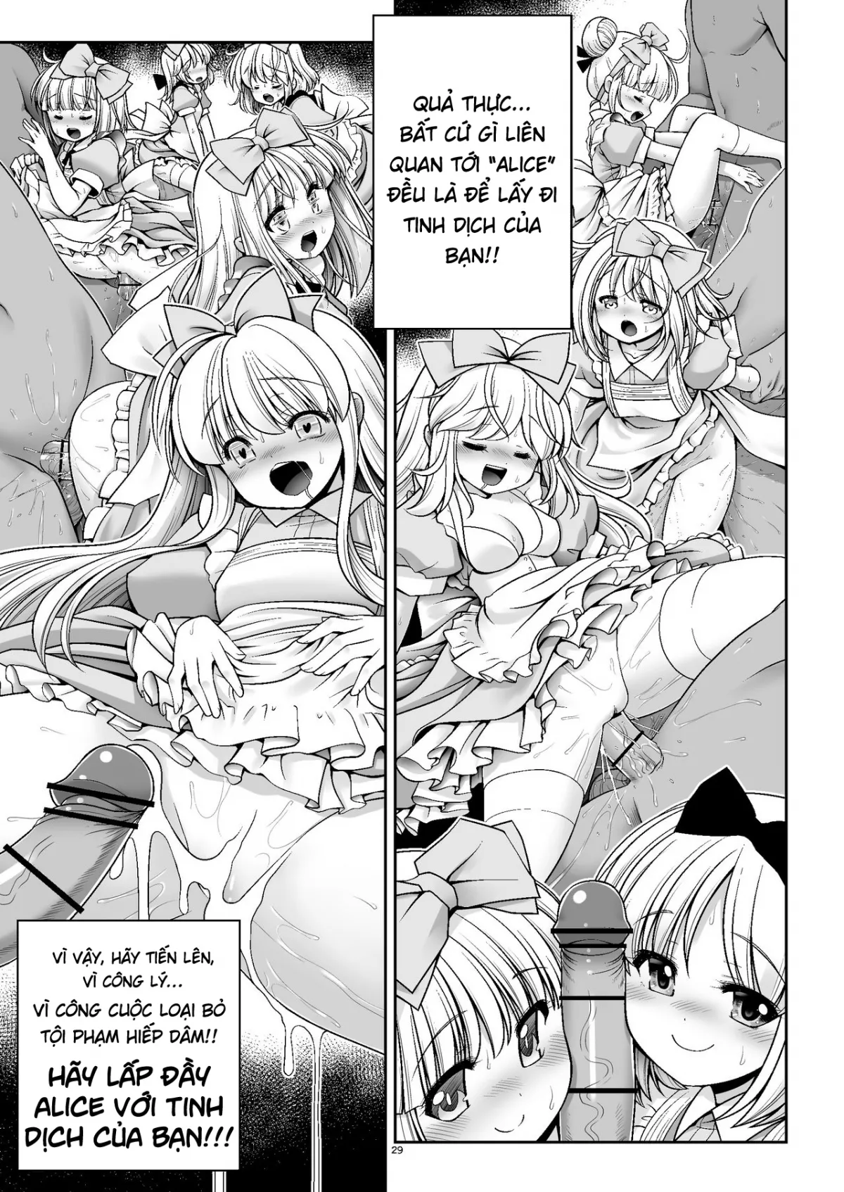 HentaiVN.net - Ảnh 30 - Tai Chikyuujin Seiyoku Seigyo You Jinzouningen Arisu - Chap 1