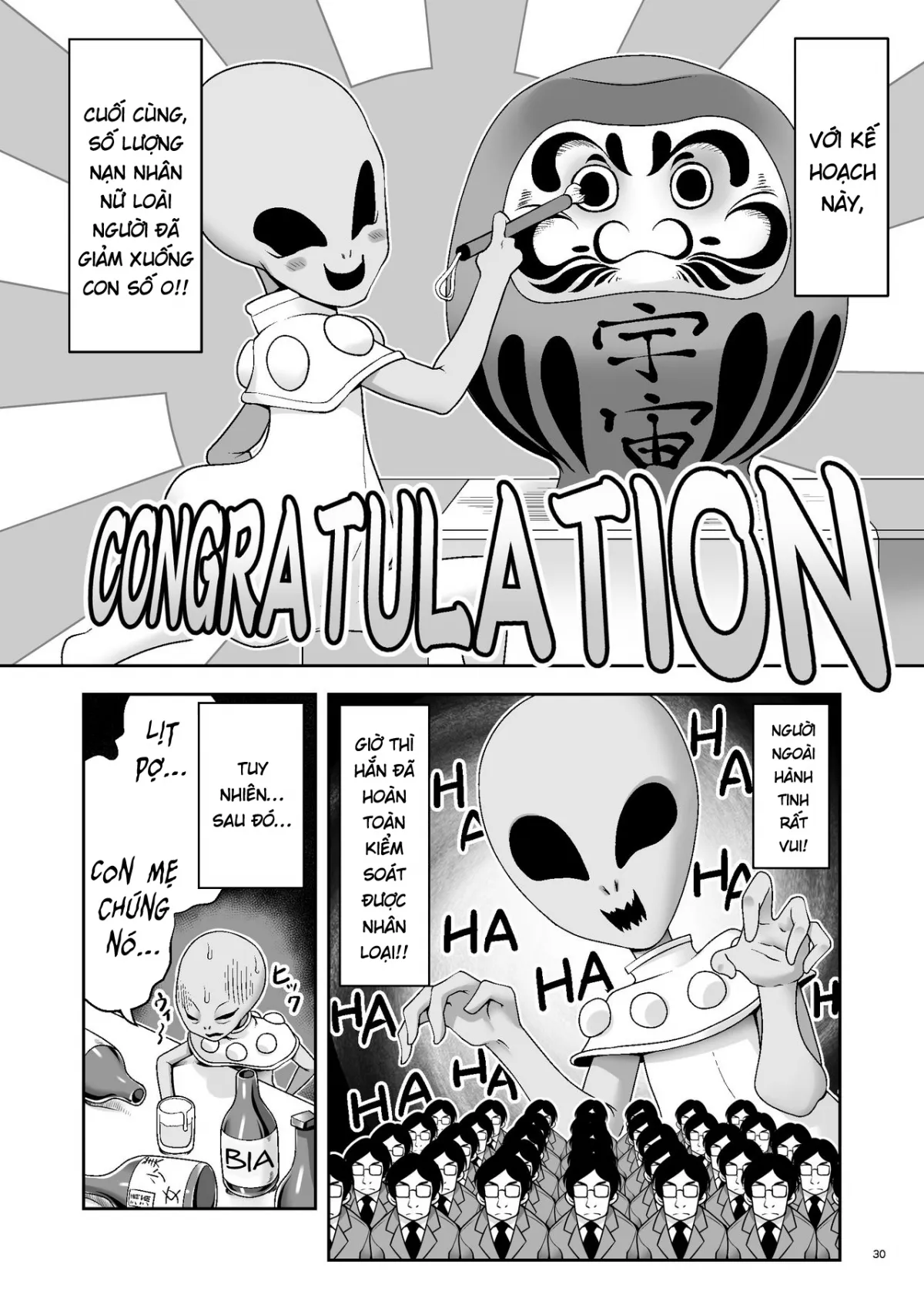 HentaiVN.net - Ảnh 31 - Tai Chikyuujin Seiyoku Seigyo You Jinzouningen Arisu - Chap 1