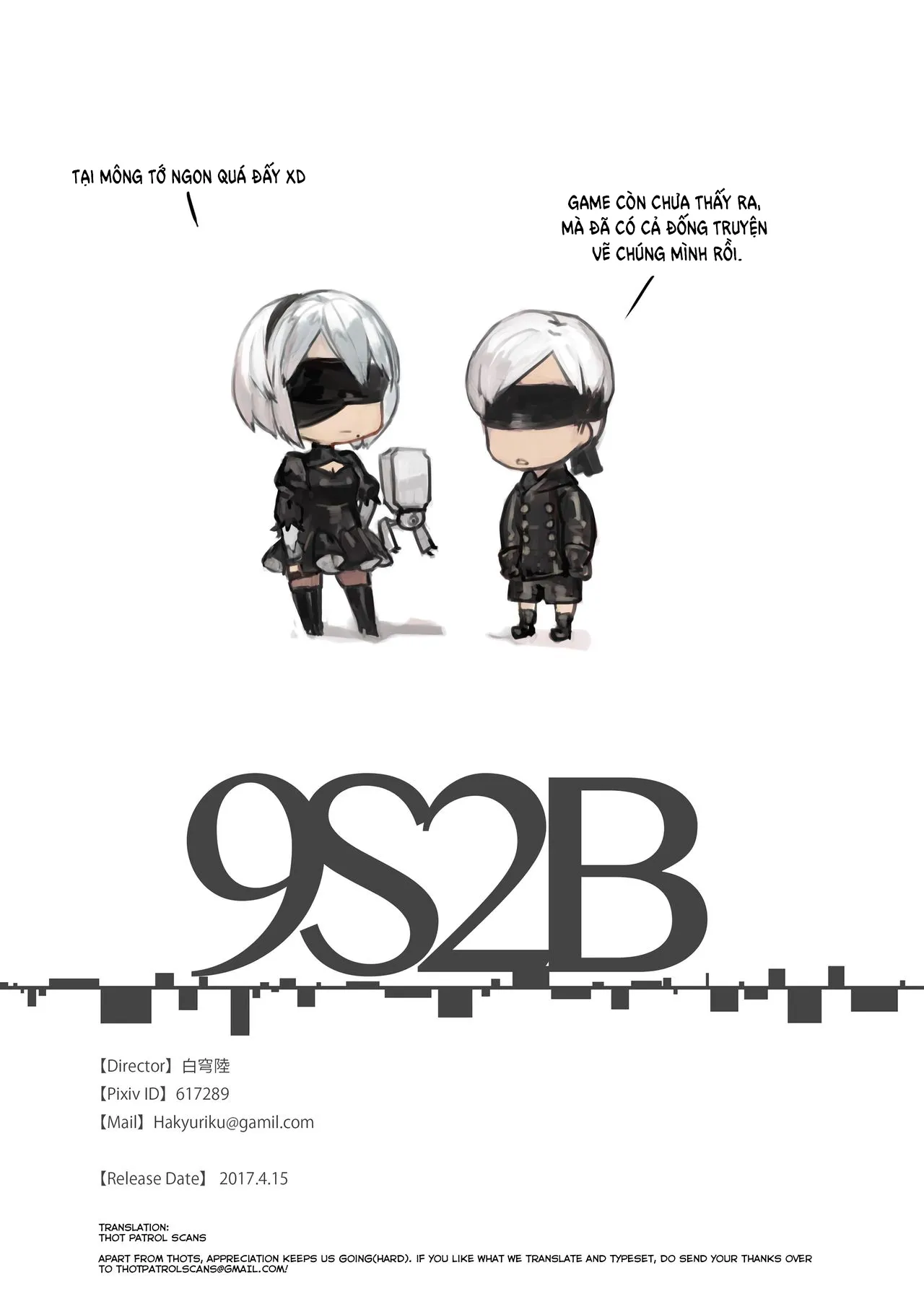 HentaiVN.net - Ảnh 14 - 9S2B (NieR: Automata) - Chap 1