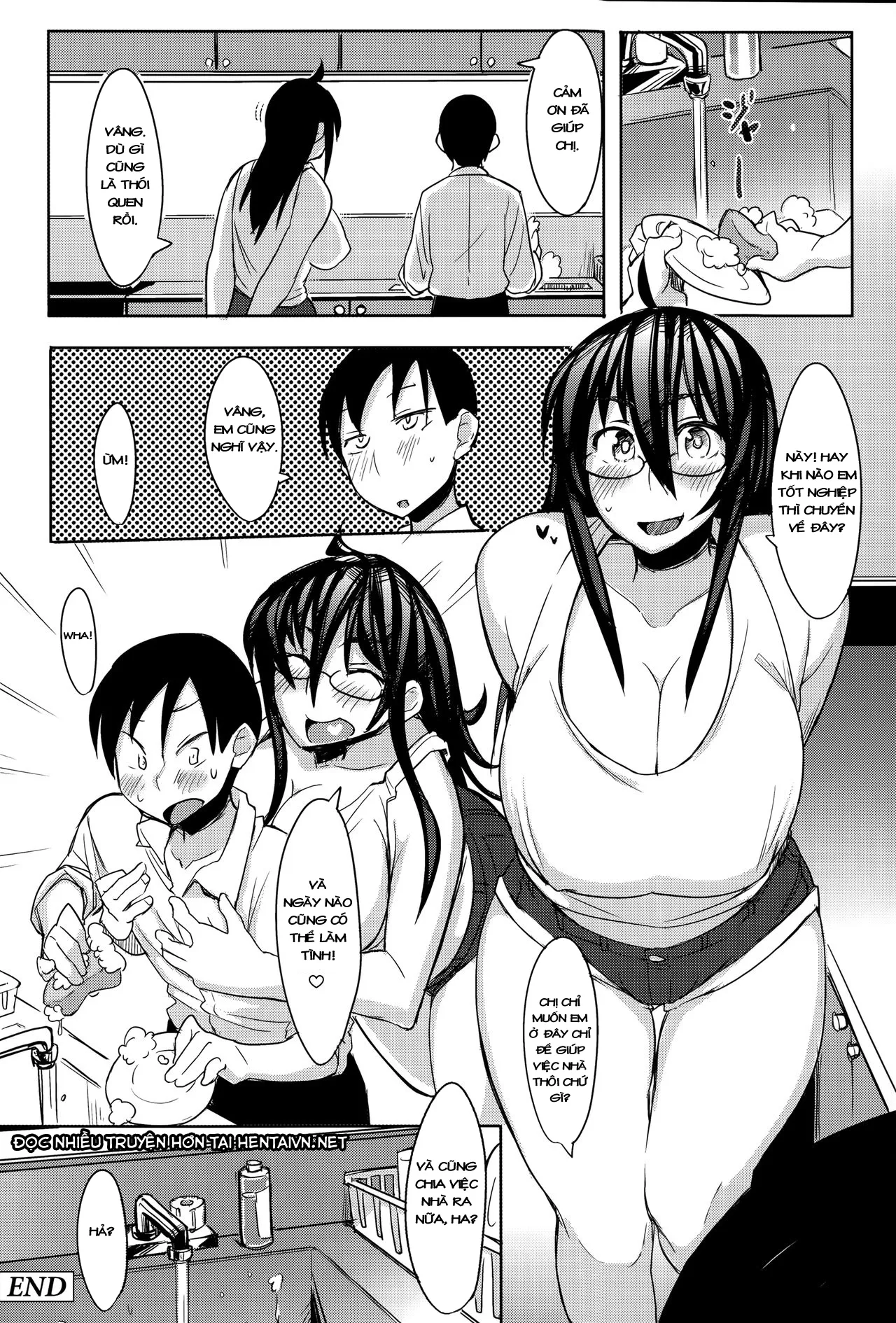 HentaiVN.net - Ảnh 18 - My Sister's Other Side [Onee-chan no Uragao] - Chap 1