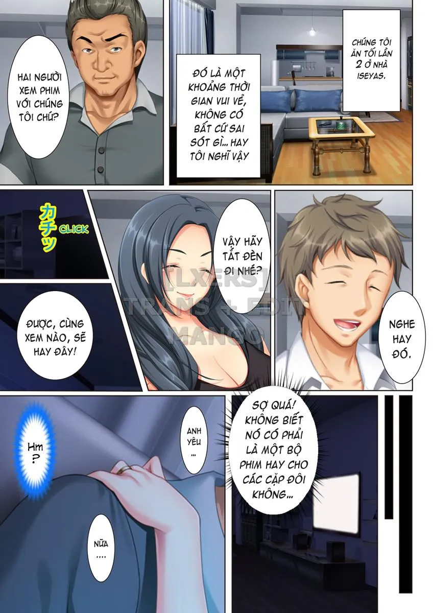 HentaiVN.net - Ảnh 10 - Kabe No Mukou No Tsuma No Koe ~Ai Suru Tsuma No Karada Wa Mou, Tonari No Danna Wo Wasure Rare Nai~ [Kabe no Mukou no Tsuma no Koe] - Chap 1