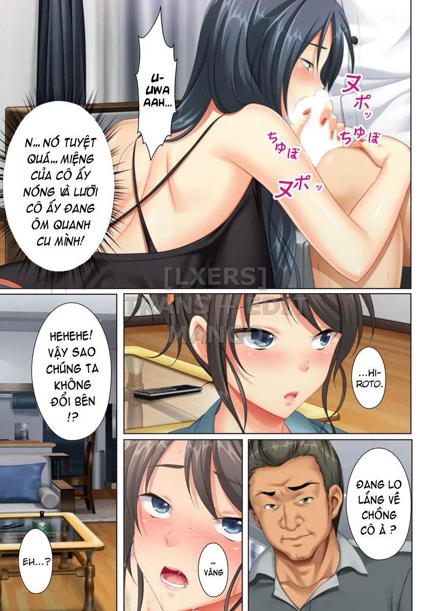 HentaiVN.net - Ảnh 35 - Kabe No Mukou No Tsuma No Koe ~Ai Suru Tsuma No Karada Wa Mou, Tonari No Danna Wo Wasure Rare Nai~ [Kabe no Mukou no Tsuma no Koe] - Chap 1