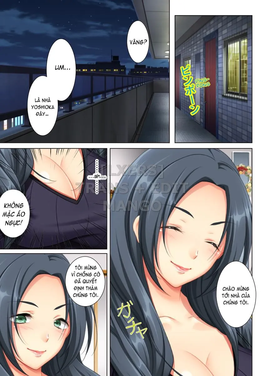 HentaiVN.net - Ảnh 6 - Kabe No Mukou No Tsuma No Koe ~Ai Suru Tsuma No Karada Wa Mou, Tonari No Danna Wo Wasure Rare Nai~ [Kabe no Mukou no Tsuma no Koe] - Chap 1