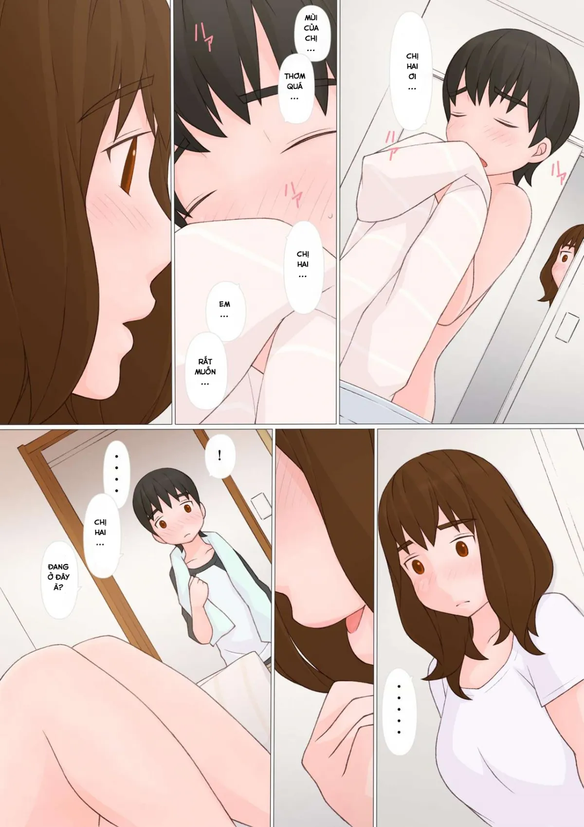 HentaiVN.net - Ảnh 10 - Khi Chị Hai Về Nhà! [Ane Kaeru] - Chap 1