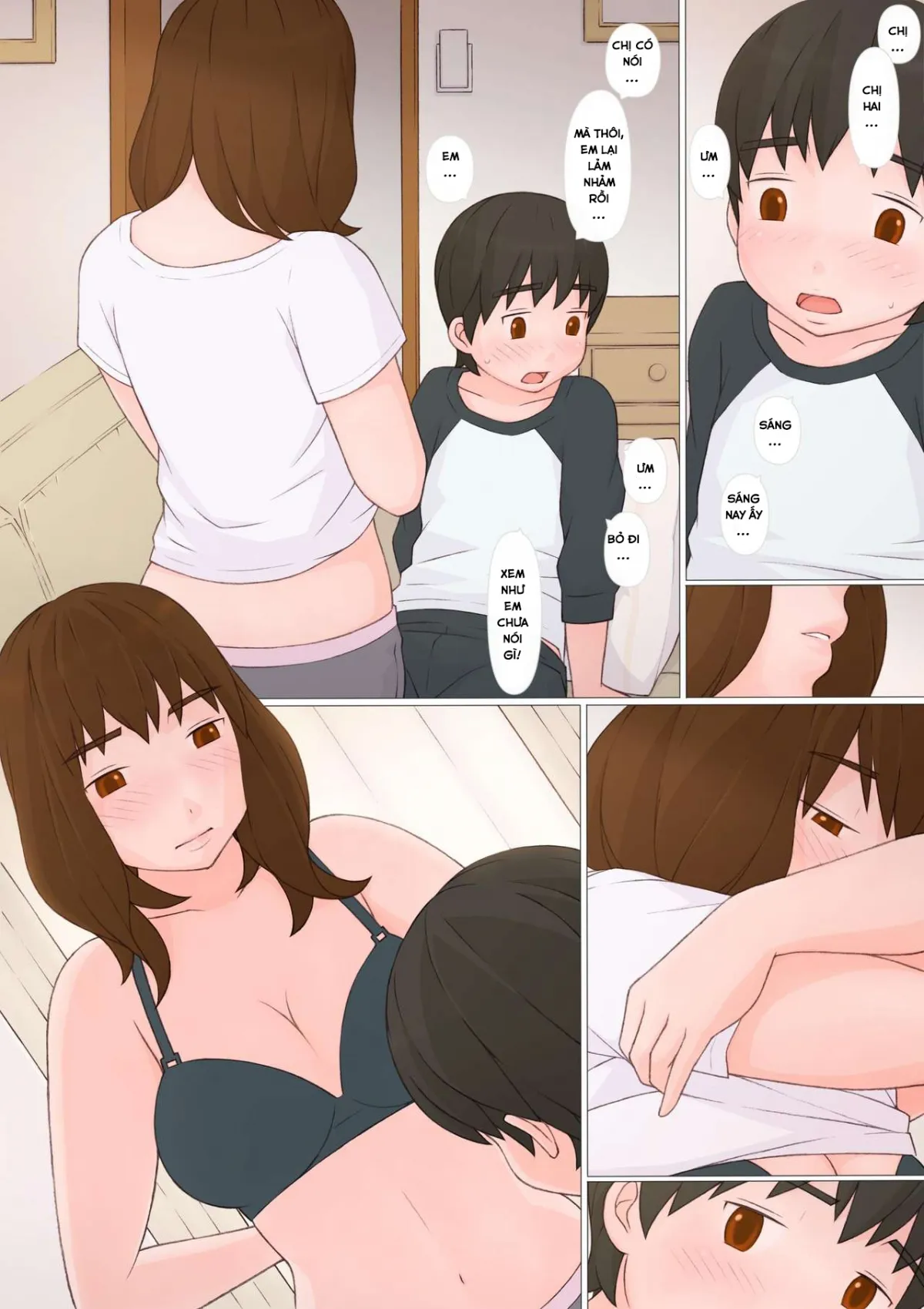 HentaiVN.net - Ảnh 14 - Khi Chị Hai Về Nhà! [Ane Kaeru] - Chap 1