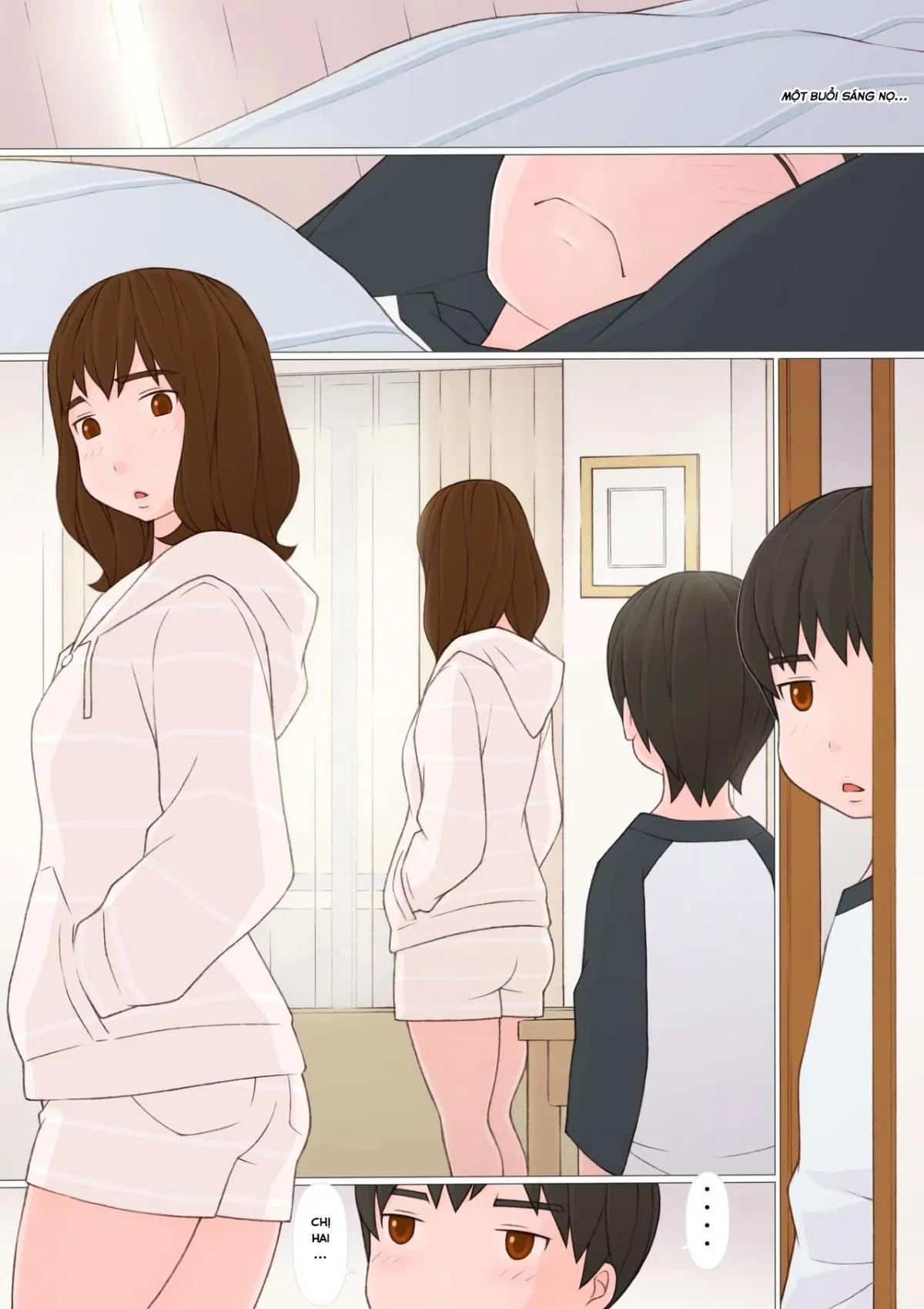 HentaiVN.net - Ảnh 3 - Khi Chị Hai Về Nhà! [Ane Kaeru] - Chap 1