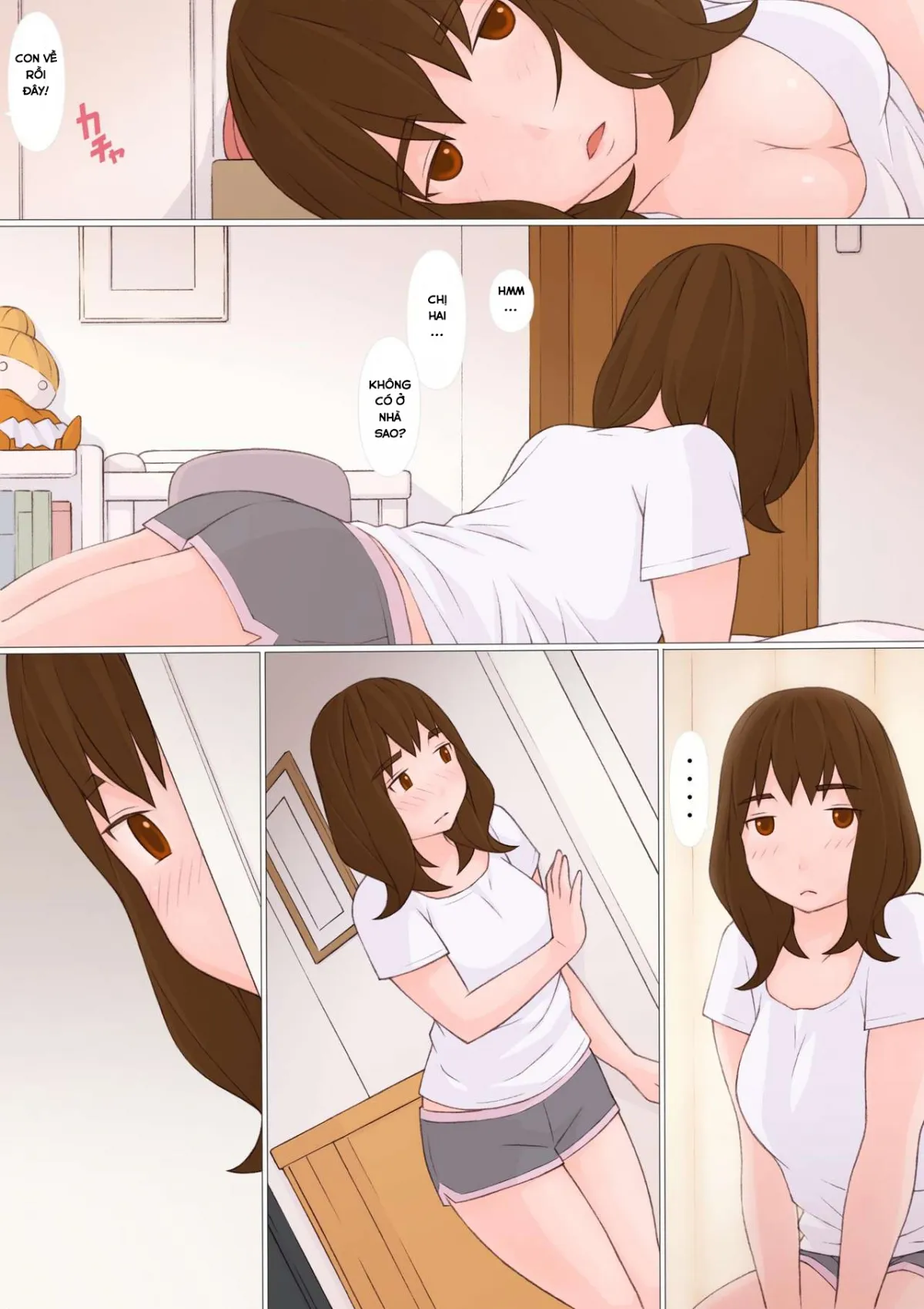 HentaiVN.net - Ảnh 8 - Khi Chị Hai Về Nhà! [Ane Kaeru] - Chap 1