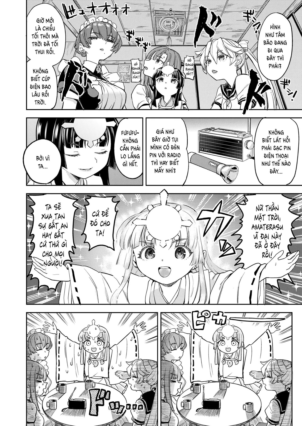 HentaiVN.net - Ảnh 6 - Amaterasu Gohan - Chap 3