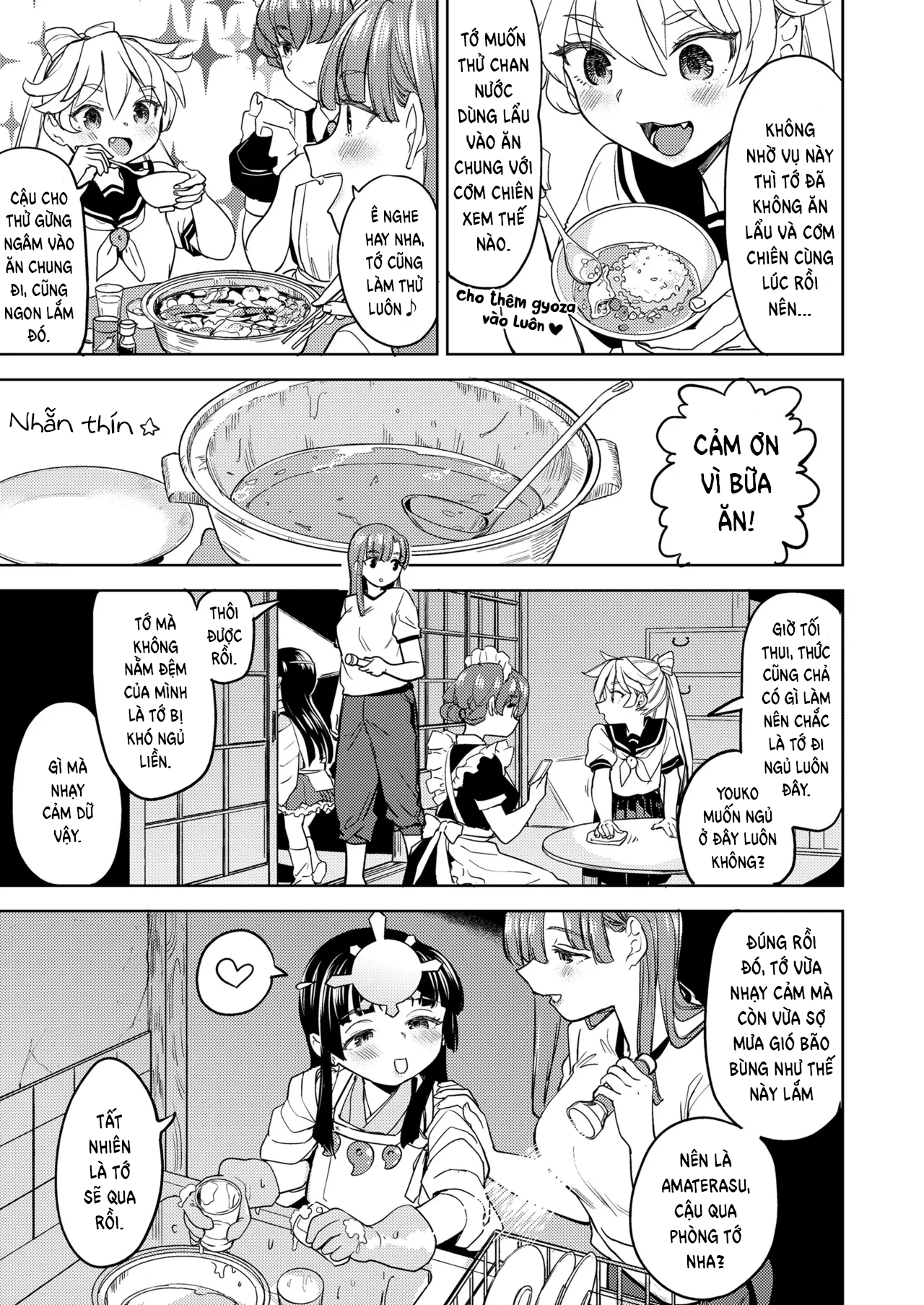 HentaiVN.net - Ảnh 9 - Amaterasu Gohan - Chap 3