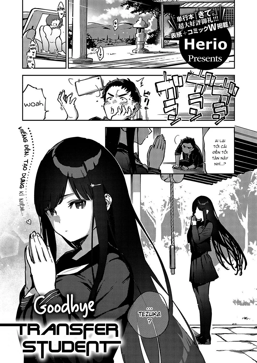 HentaiVN.net - Ảnh 5 - Tạm biệt cô bạn chuyển trường [Sayonara Tenkousei; Goodbye Transfer Student] - Chap 1