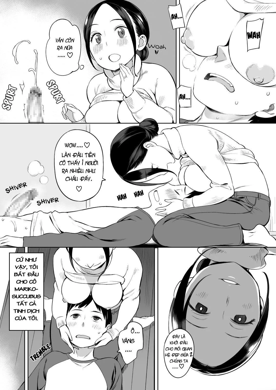 HentaiVN.net - Ảnh 12 - My Neighbor is a Succubus [Rinjin ga Succubus] - Chap 1