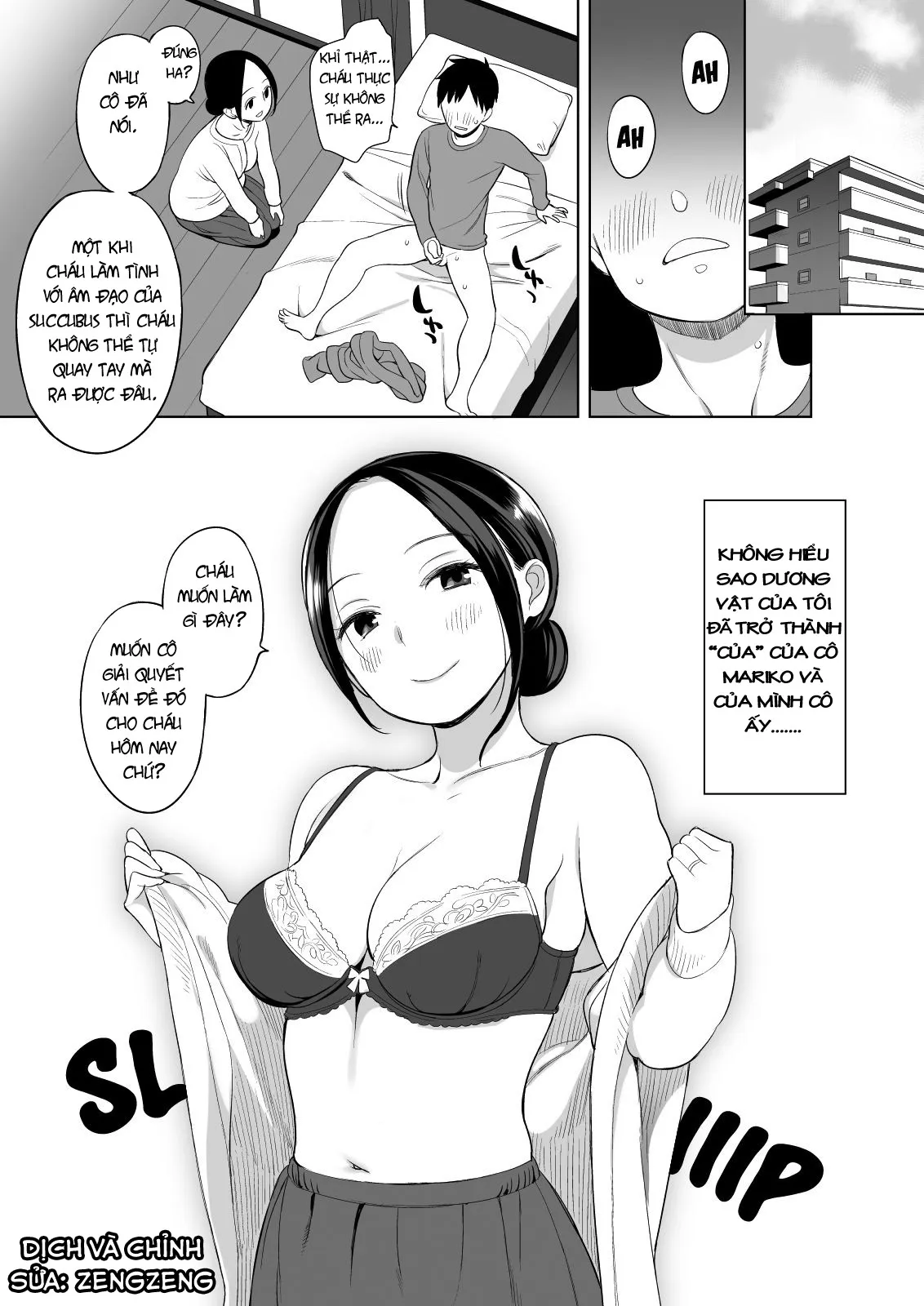 HentaiVN.net - Ảnh 34 - My Neighbor is a Succubus [Rinjin ga Succubus] - Chap 1