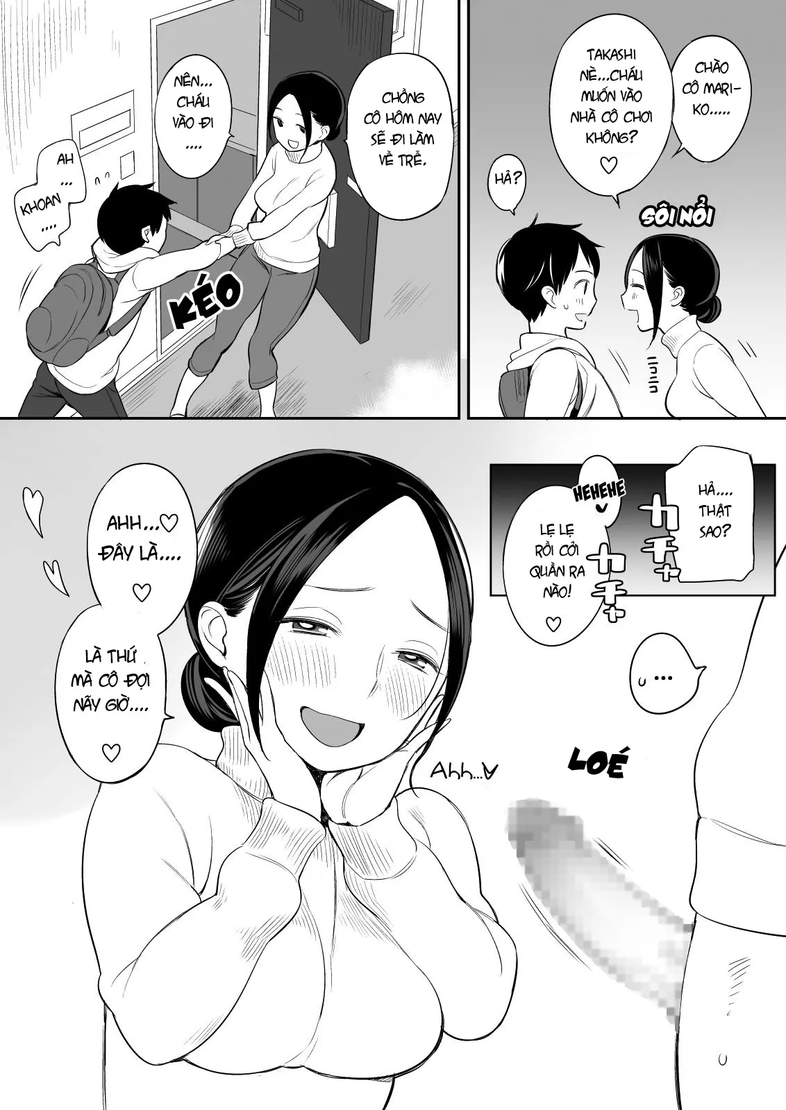 HentaiVN.net - Ảnh 3 - My Neighbor is a Succubus [Rinjin ga Succubus] - Chap 1