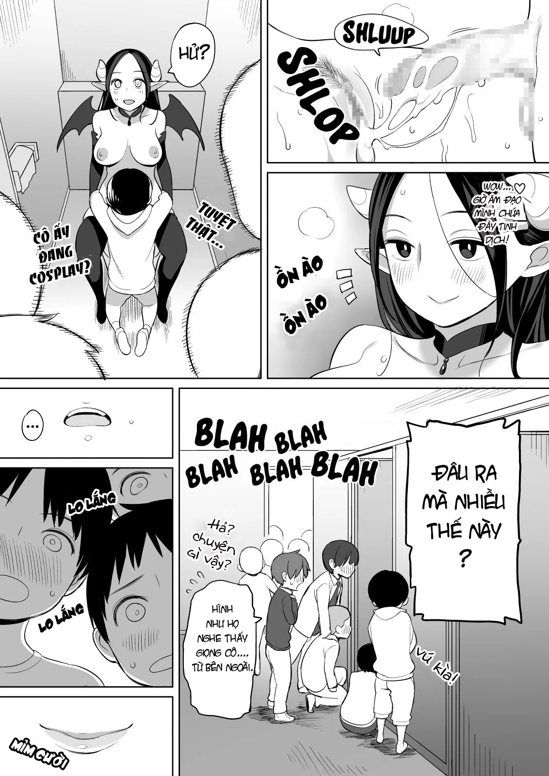 HentaiVN.net - Ảnh 16 - My Neighbor is a Succubus [Rinjin ga Succubus] - Chap 2