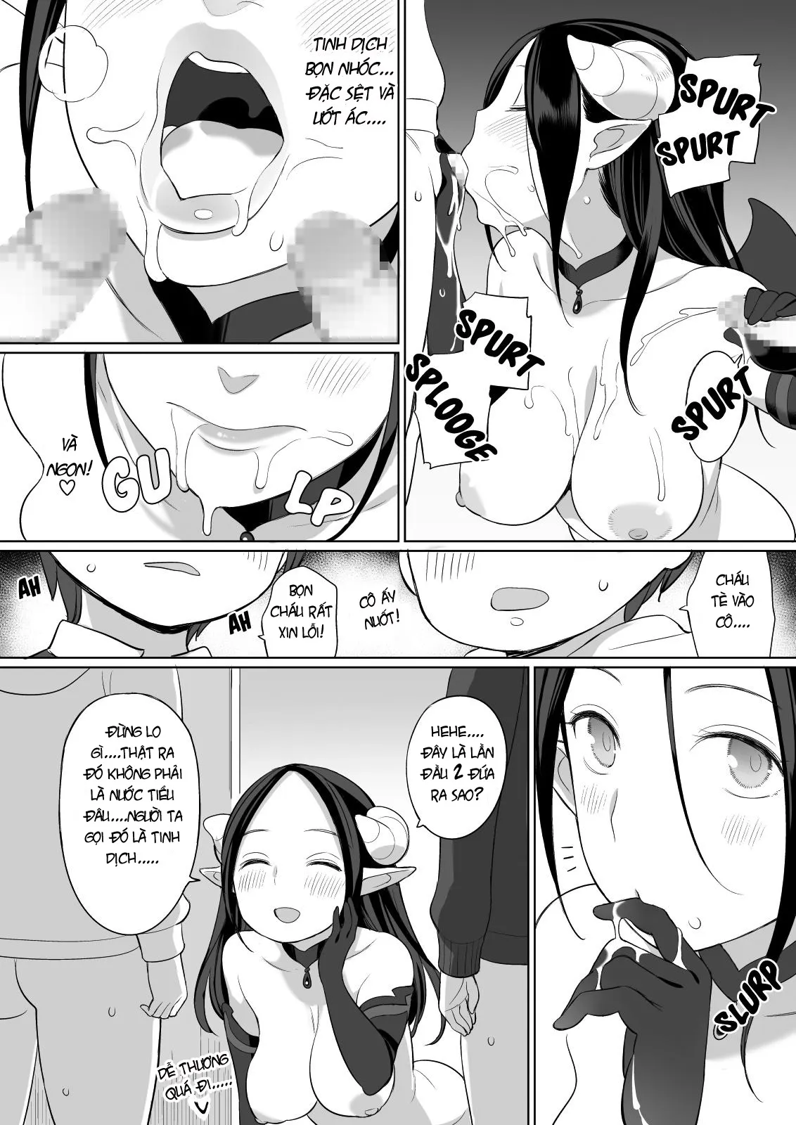 HentaiVN.net - Ảnh 9 - My Neighbor is a Succubus [Rinjin ga Succubus] - Chap 2