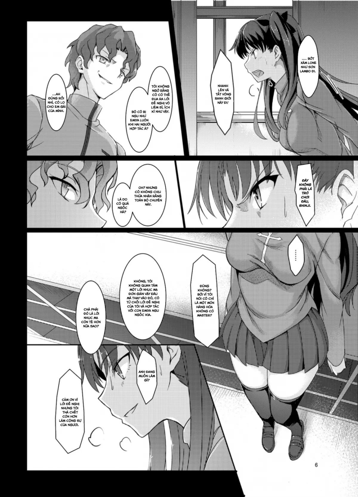 HentaiVN.net - Ảnh 5 - Rinjoku [Rin's Fall] - Chap 1