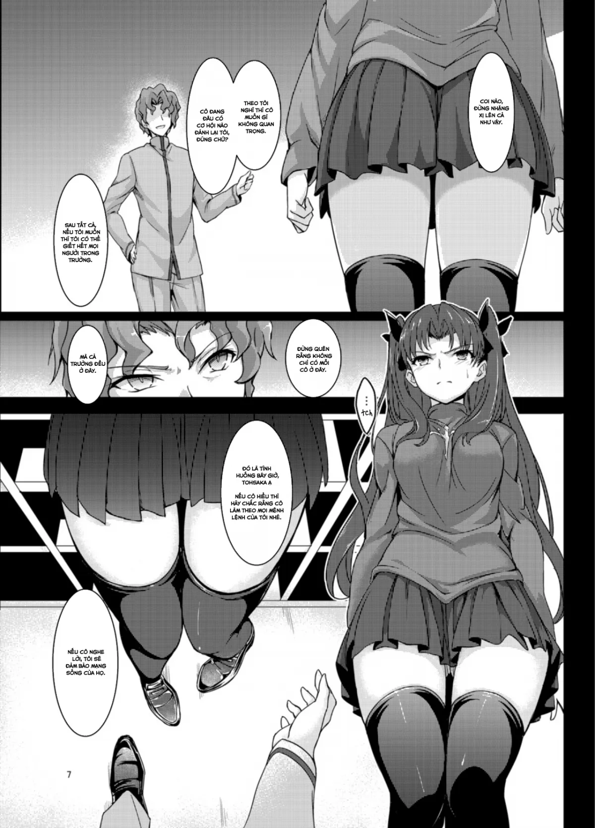 HentaiVN.net - Ảnh 6 - Rinjoku [Rin's Fall] - Chap 1