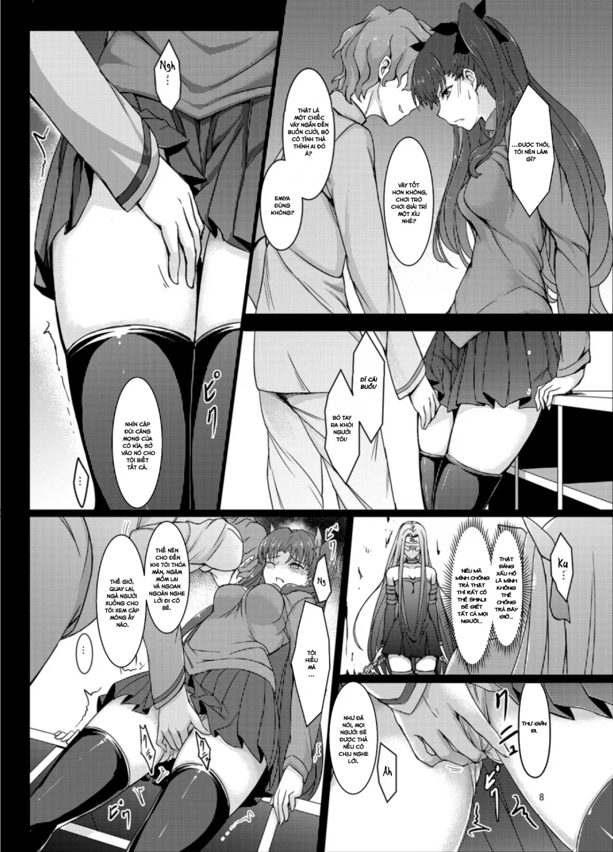 HentaiVN.net - Ảnh 7 - Rinjoku [Rin's Fall] - Chap 1