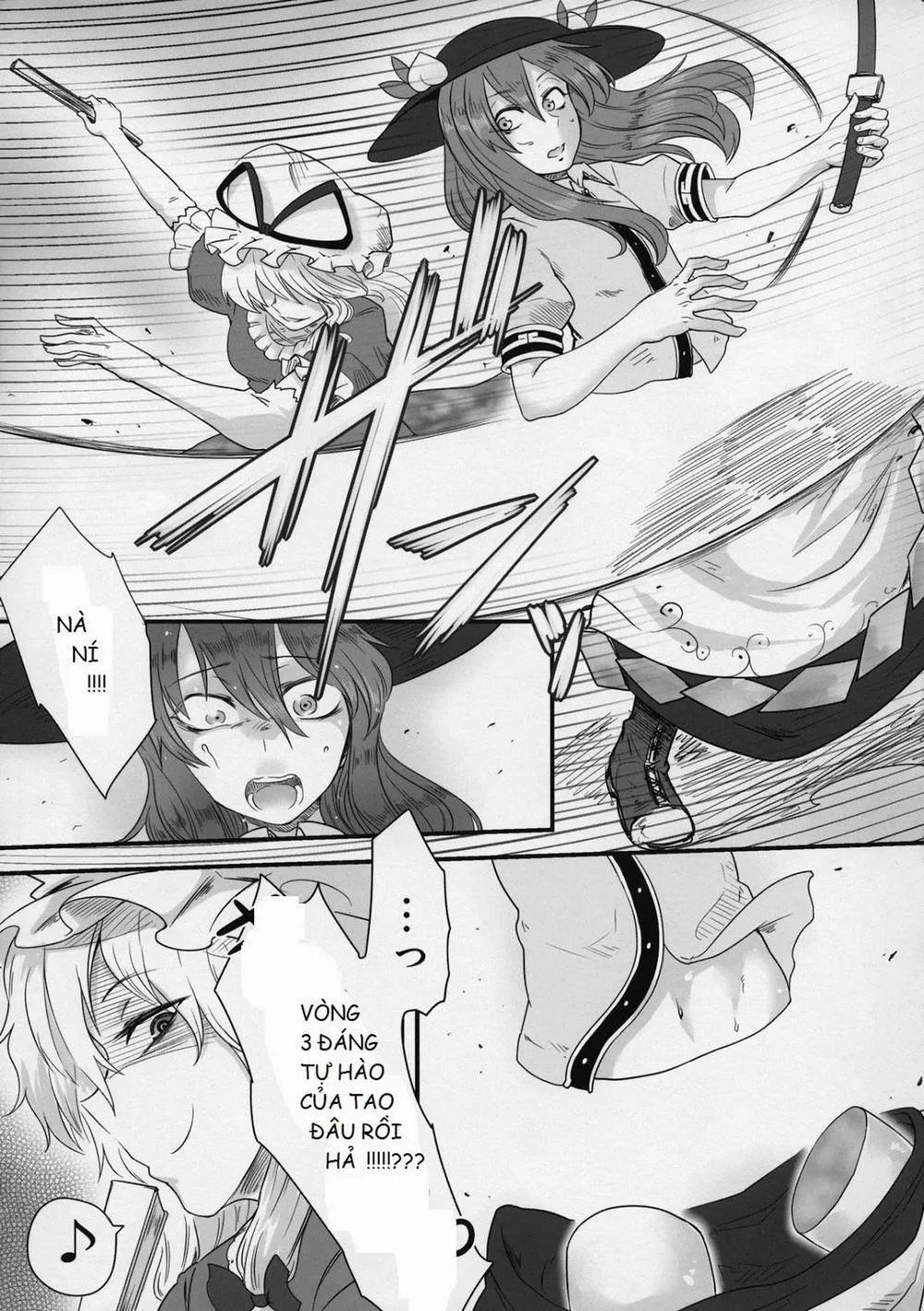 HentaiVN.net - Ảnh 4 - Onahotenko (Touhou Project) - Chap 1