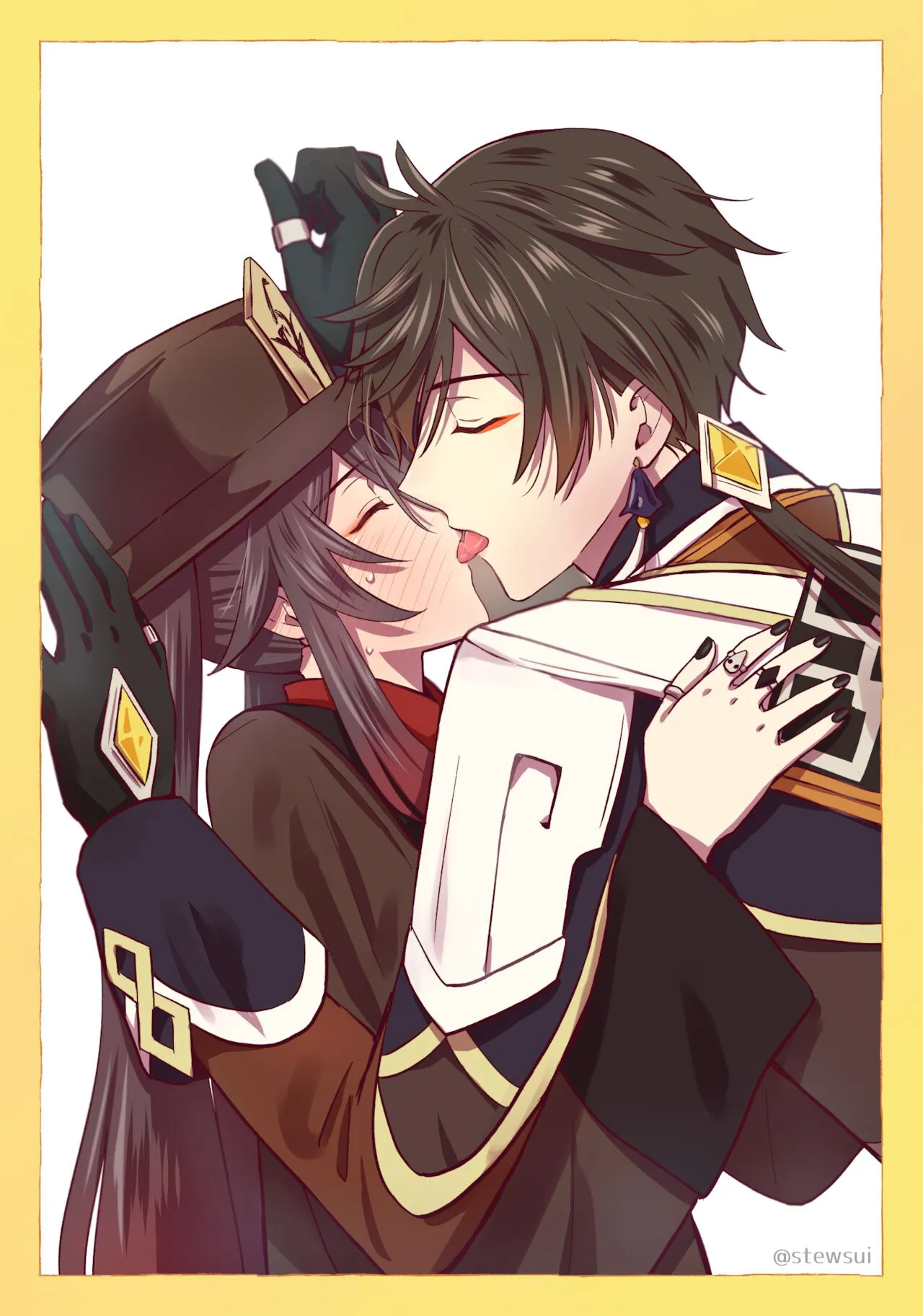 HentaiVN.net - Ảnh 3 - Zhongli x Hu Tao love story - Chap 1