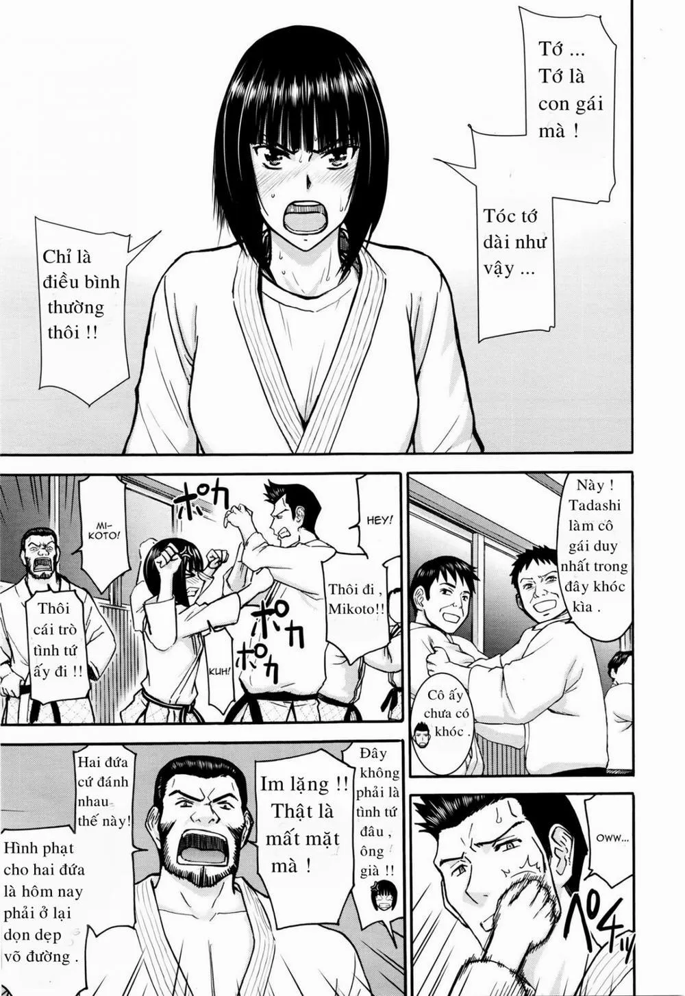 HentaiVN.net - Ảnh 5 - Mikoto Ippon!! - Chap 1