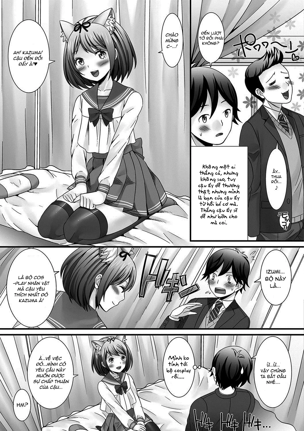 HentaiVN.net - Ảnh 8 - Koi no Kakehiki Bunkasai (Gekkan Web Otoko no Ko-llection! S Vol. 19 ) - Chap 1