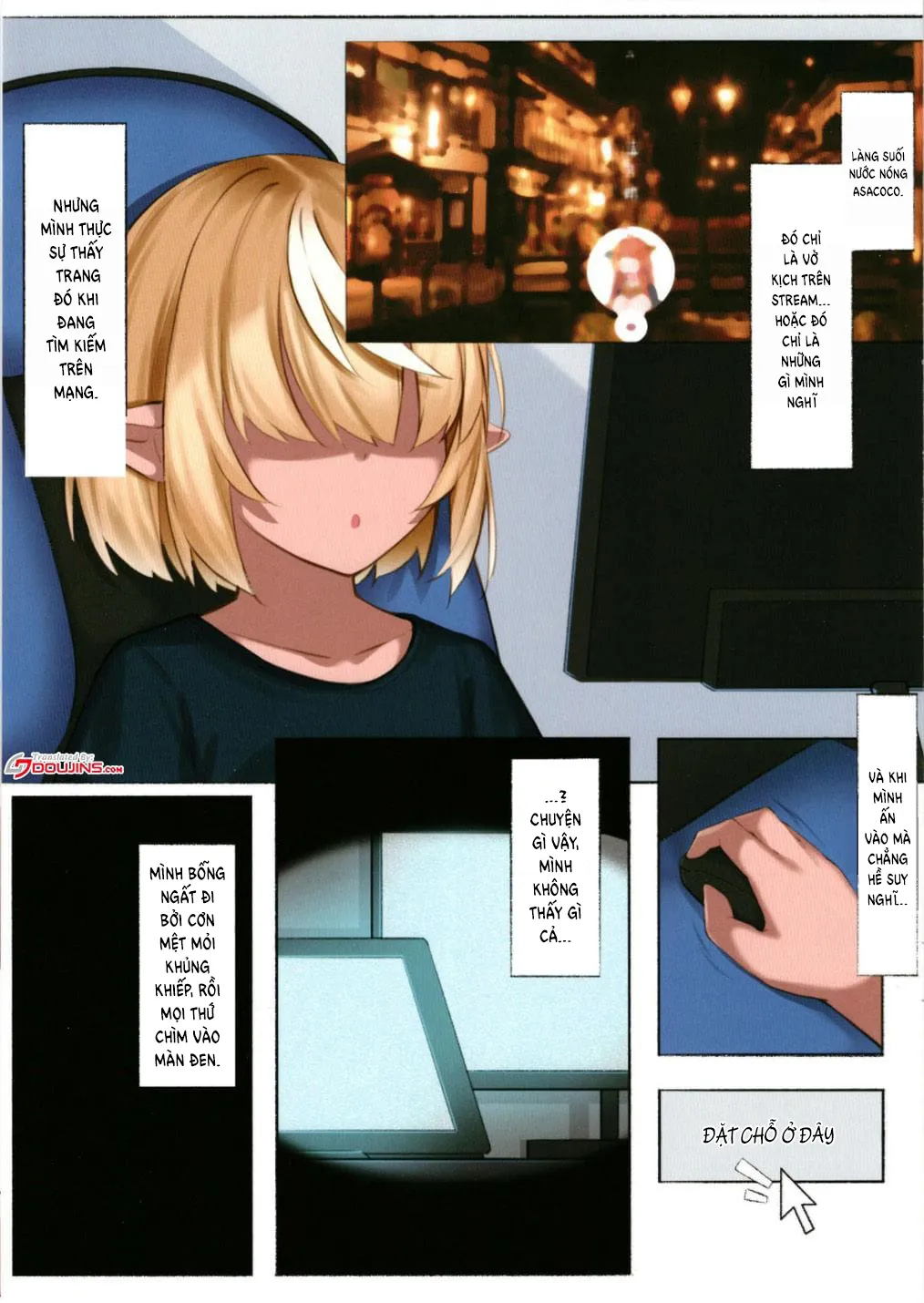 HentaiVN.net - Ảnh 4 - Ở đây có vtuber của bạn [Asacoco Onsenkyou Fuuzoku Taiken] - Chap 1