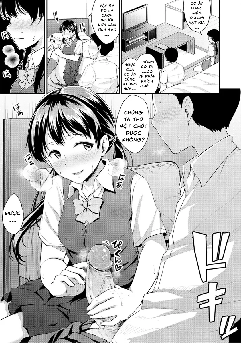 HentaiVN.net - Ảnh 5 - Hãy gặp nhau sau giờ học nhé! [Kyou, Atashinchi Shuugoune!] - Chap 2