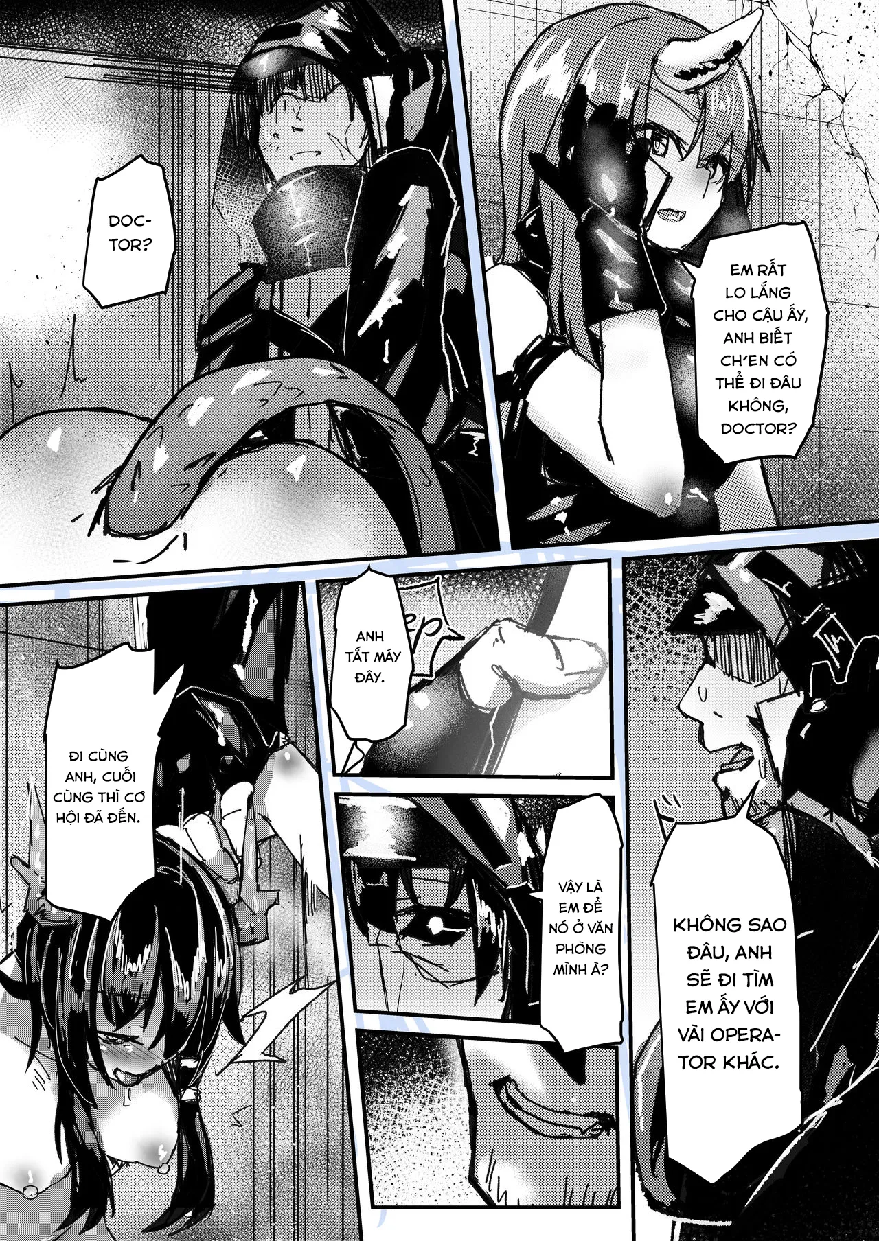 HentaiVN.net - Ảnh 19 - There's No Way That Sir Ch'en Could Be Drunk!!(Arknights) [Ano Ch'en Sir wa Yopparau Wake ga nai!!] - Chap 1