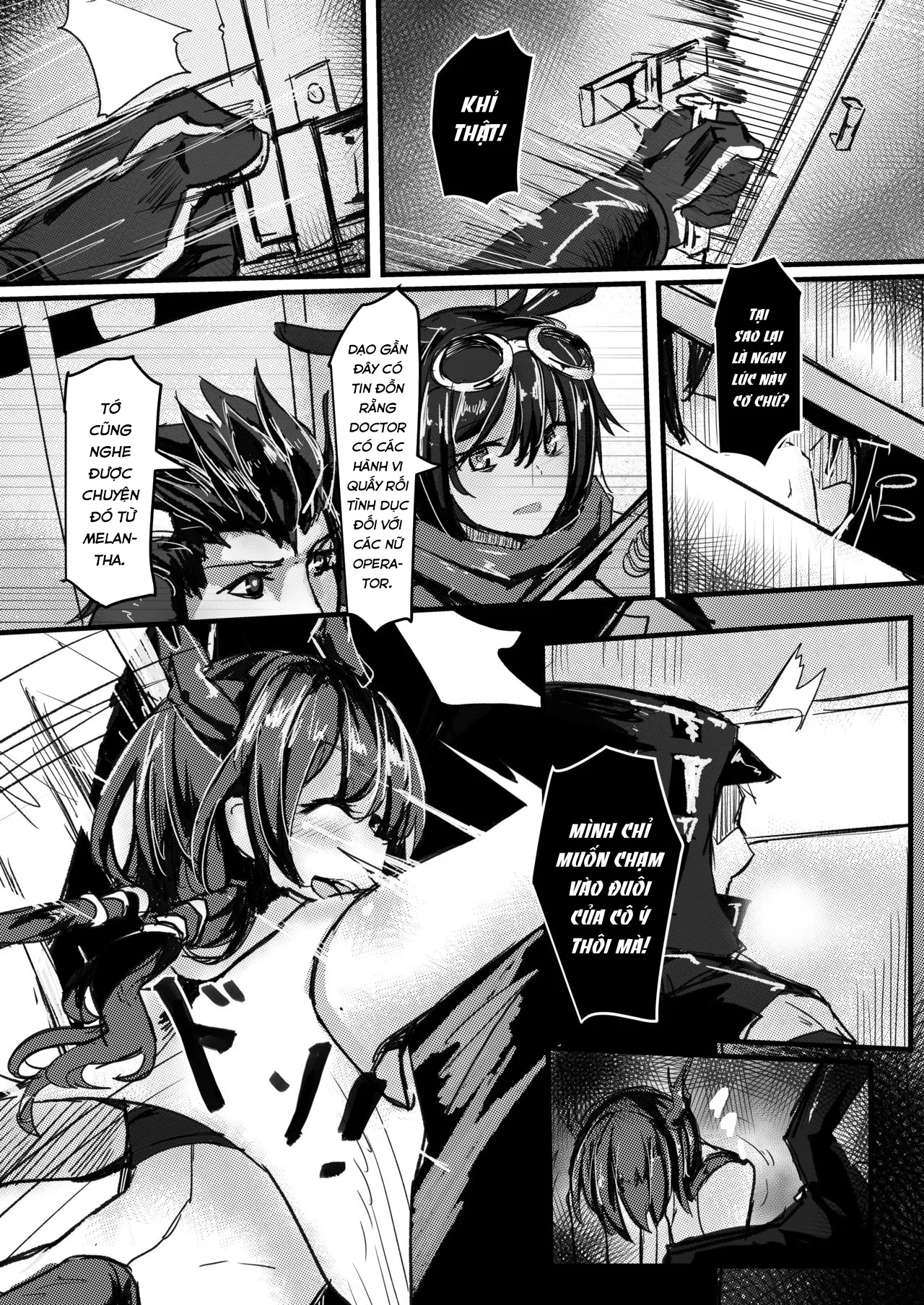 HentaiVN.net - Ảnh 5 - There's No Way That Sir Ch'en Could Be Drunk!!(Arknights) [Ano Ch'en Sir wa Yopparau Wake ga nai!!] - Chap 1