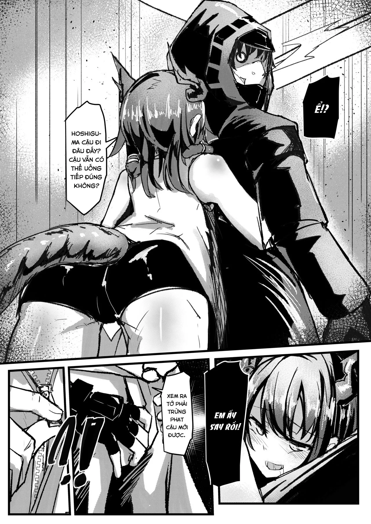 HentaiVN.net - Ảnh 6 - There's No Way That Sir Ch'en Could Be Drunk!!(Arknights) [Ano Ch'en Sir wa Yopparau Wake ga nai!!] - Chap 1