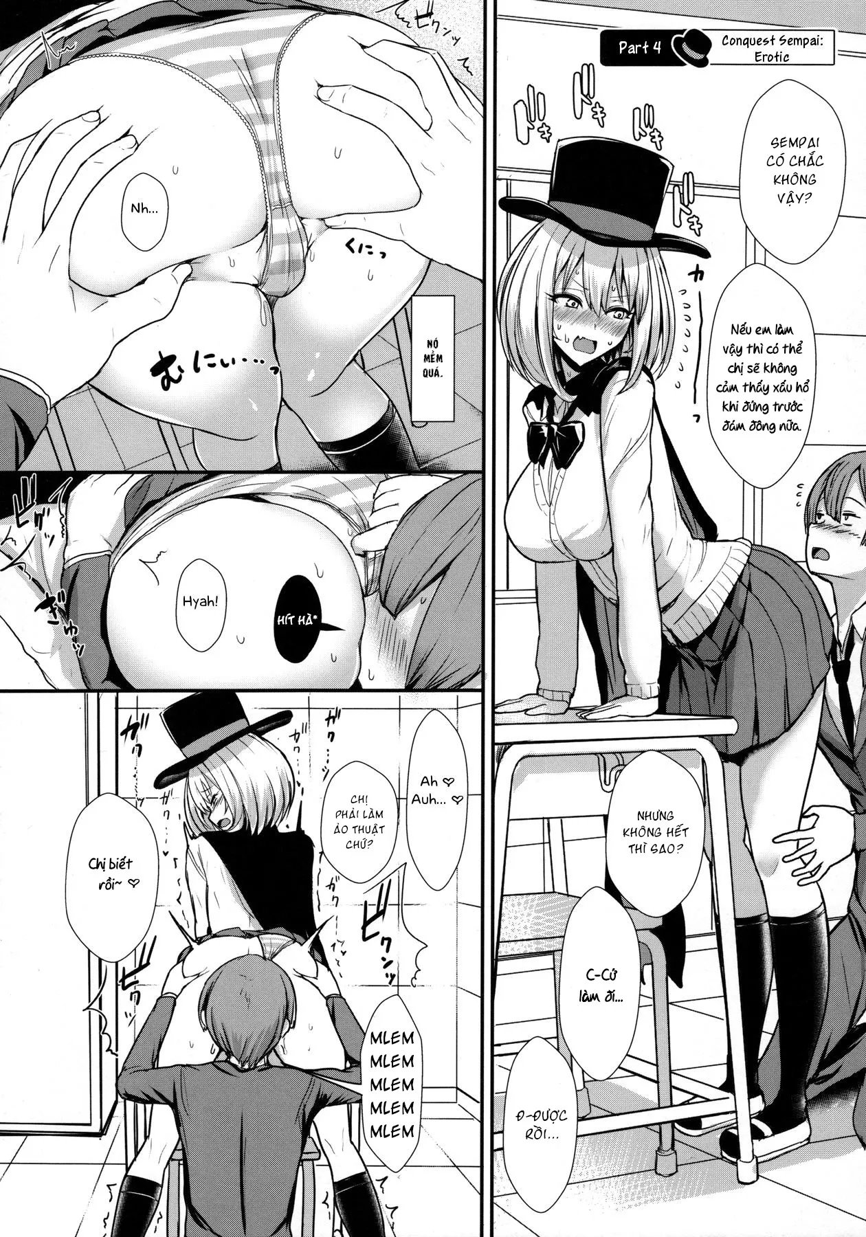 HentaiVN.net - Ảnh 11 - Himegoto Senpai - Chap 1