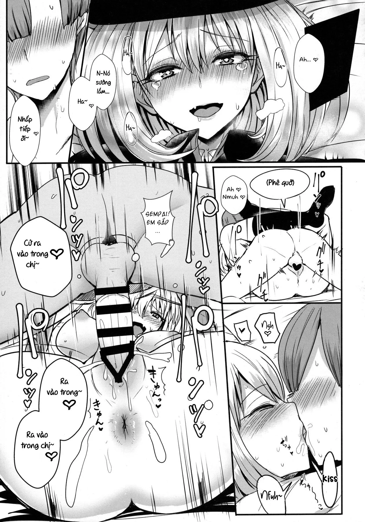 HentaiVN.net - Ảnh 14 - Himegoto Senpai - Chap 1