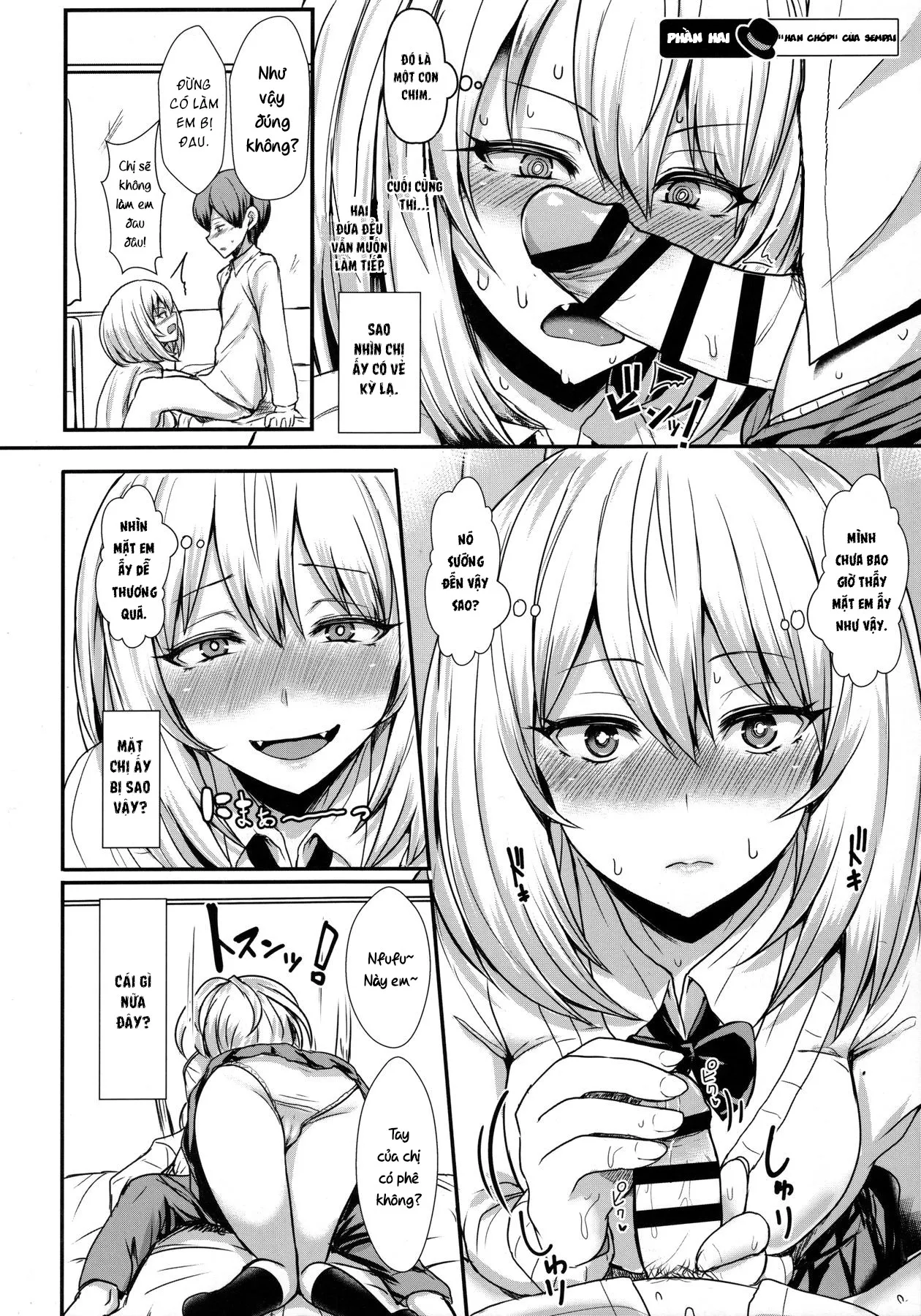 HentaiVN.net - Ảnh 5 - Himegoto Senpai - Chap 1