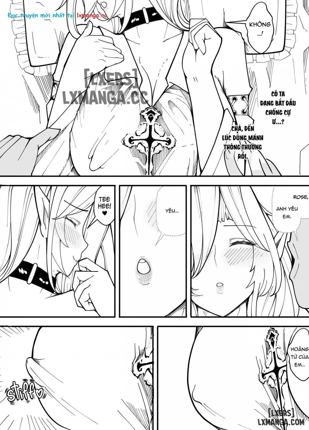 HentaiVN.net - Ảnh 10 - Ma cà rồng và tên béo khó ưa - Chap 1
