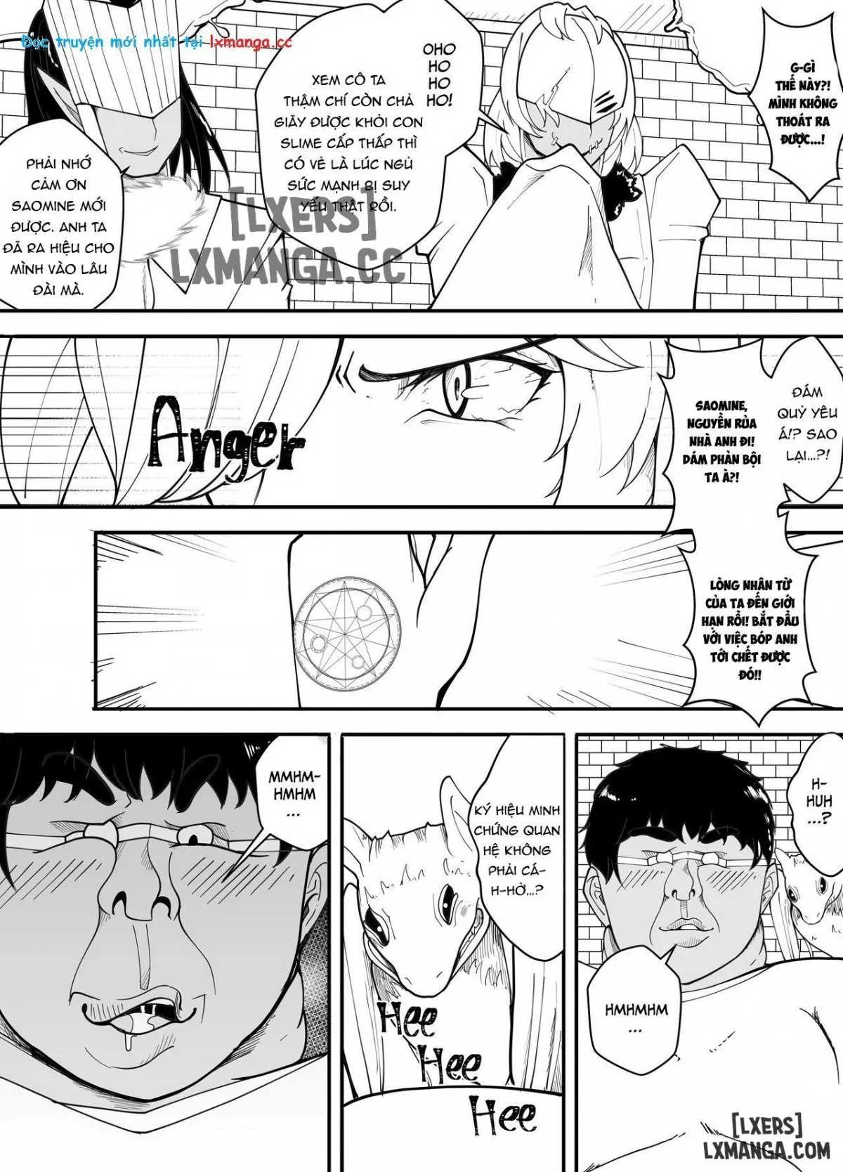 HentaiVN.net - Ảnh 15 - Ma cà rồng và tên béo khó ưa - Chap 1