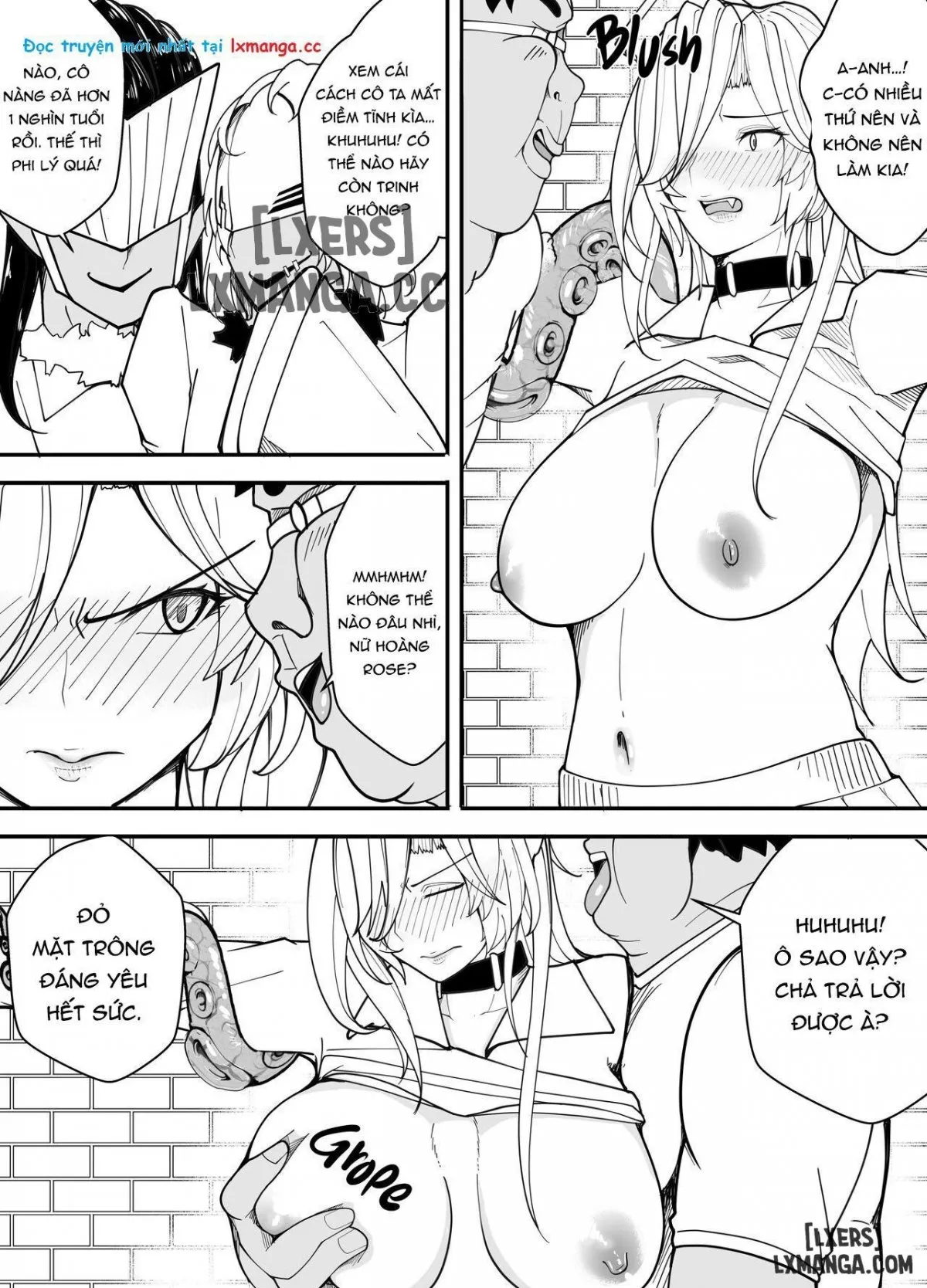HentaiVN.net - Ảnh 18 - Ma cà rồng và tên béo khó ưa - Chap 1