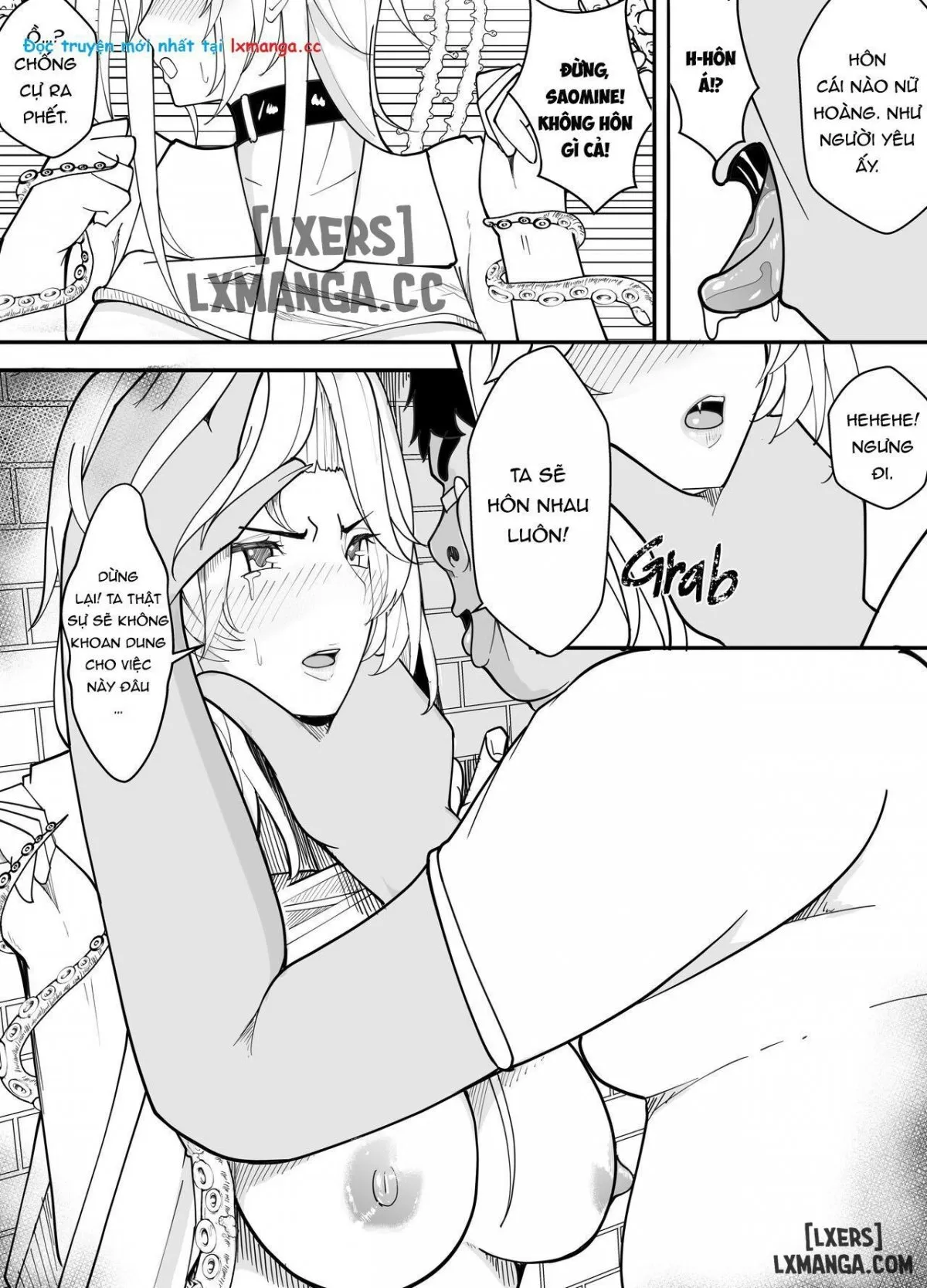HentaiVN.net - Ảnh 19 - Ma cà rồng và tên béo khó ưa - Chap 1