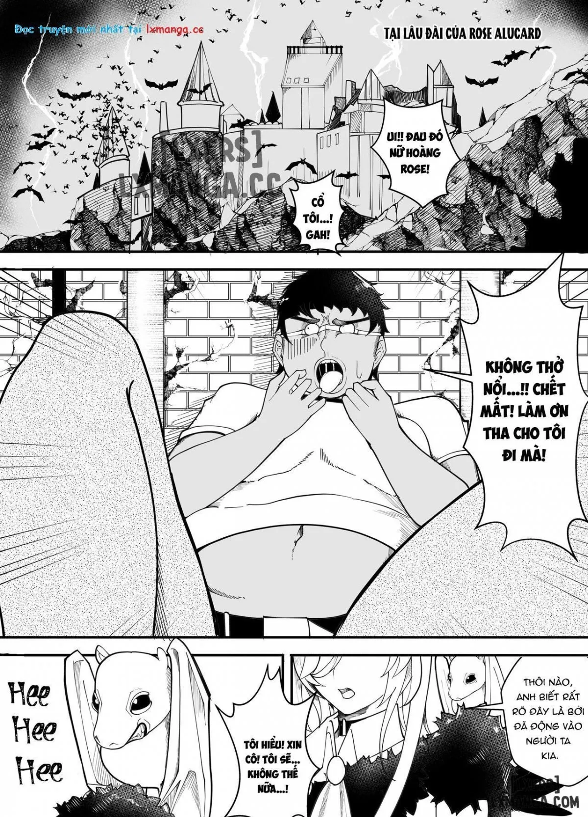 HentaiVN.net - Ảnh 3 - Ma cà rồng và tên béo khó ưa - Chap 1