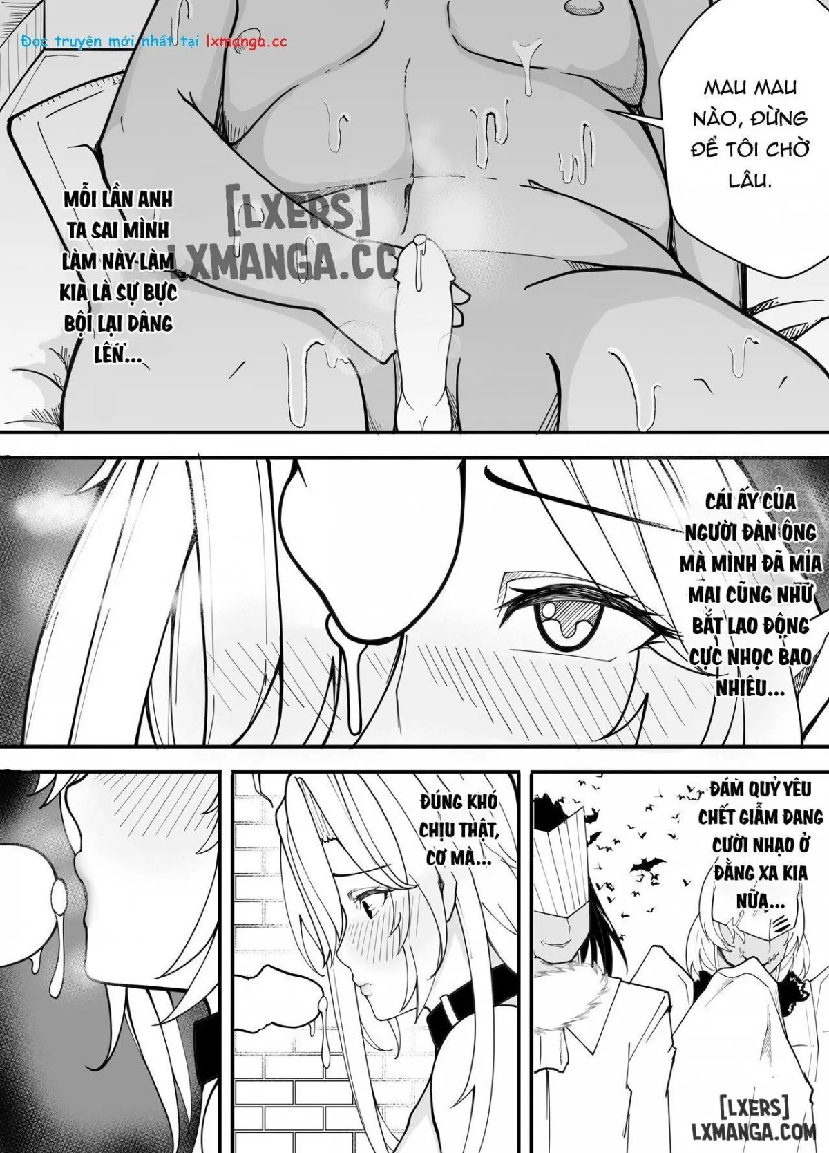 HentaiVN.net - Ảnh 48 - Ma cà rồng và tên béo khó ưa - Chap 1