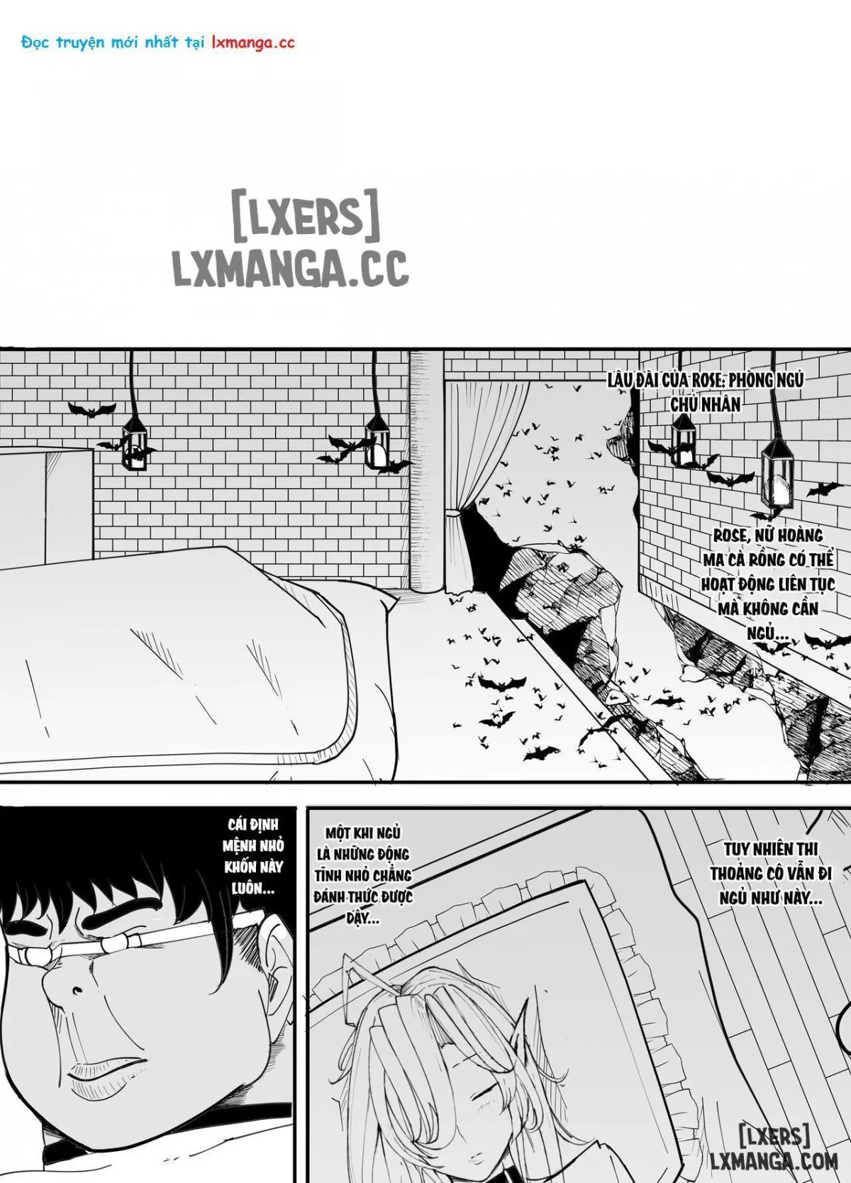 HentaiVN.net - Ảnh 7 - Ma cà rồng và tên béo khó ưa - Chap 1