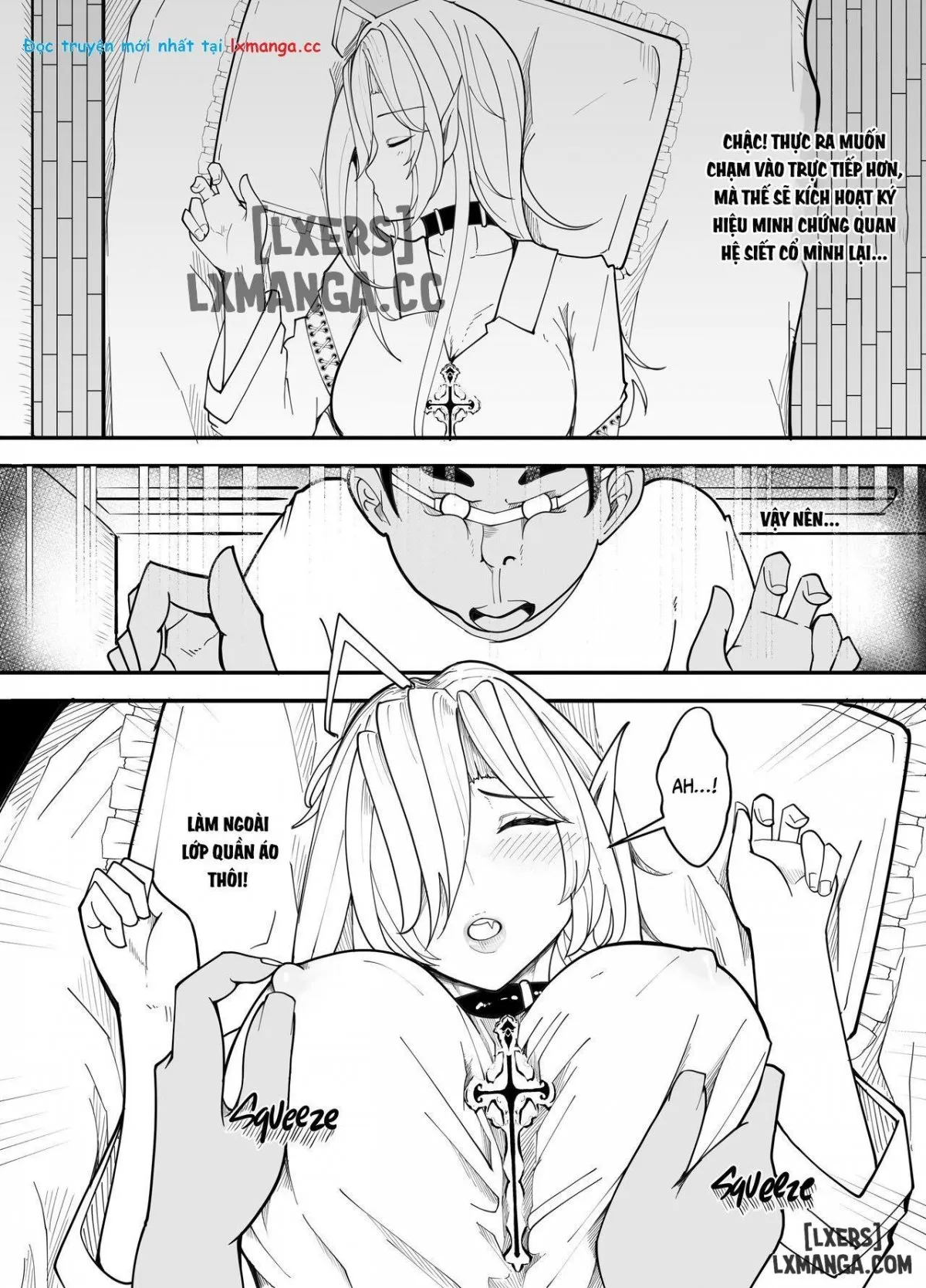 HentaiVN.net - Ảnh 8 - Ma cà rồng và tên béo khó ưa - Chap 1
