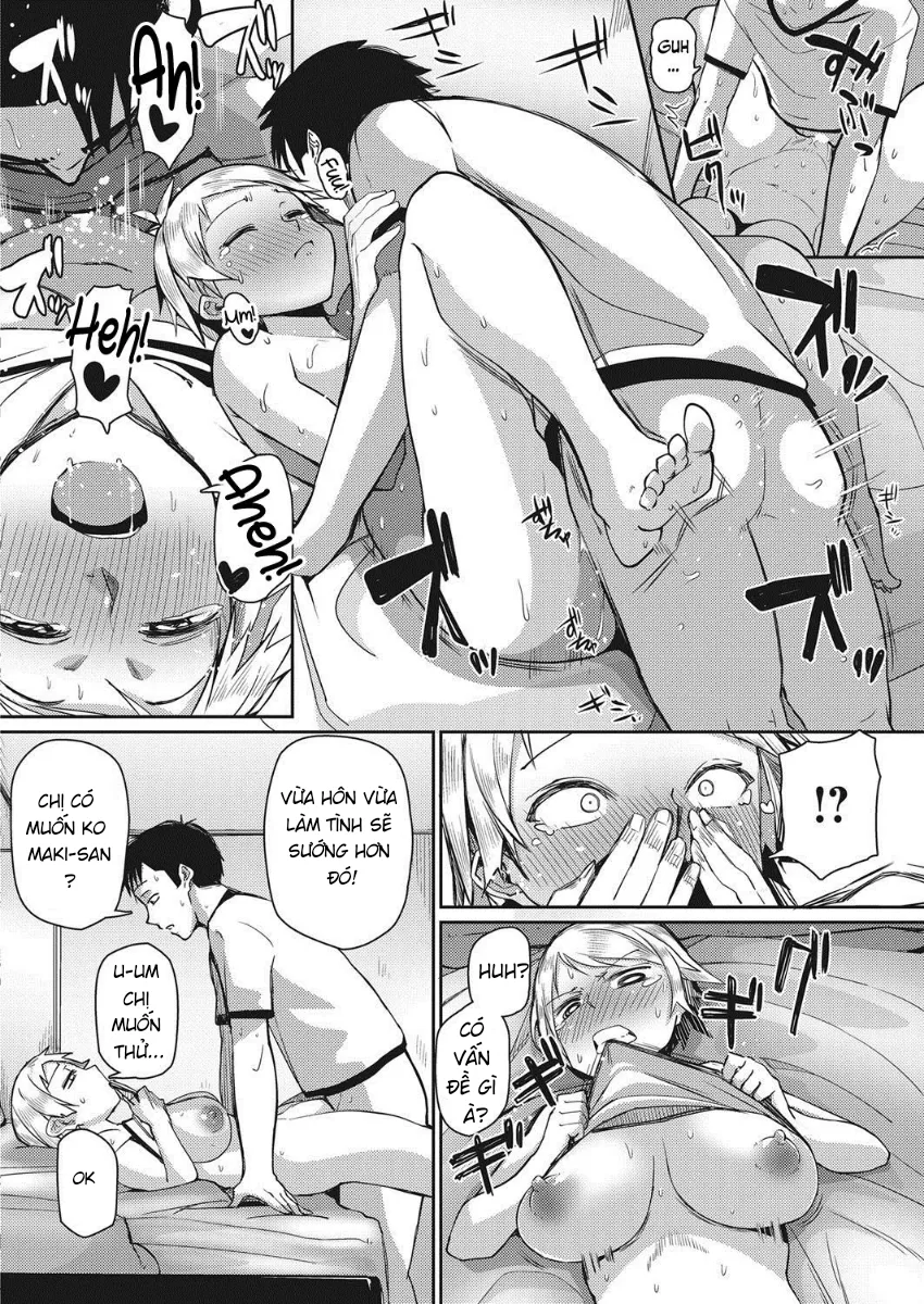 HentaiVN.net - Ảnh 17 - Dạy Bà Chị Hàng Xóm Cách Làm Tình ♡ [Jinrui niha Hokentaiiku ga Hituyoudesu] - Chap 1