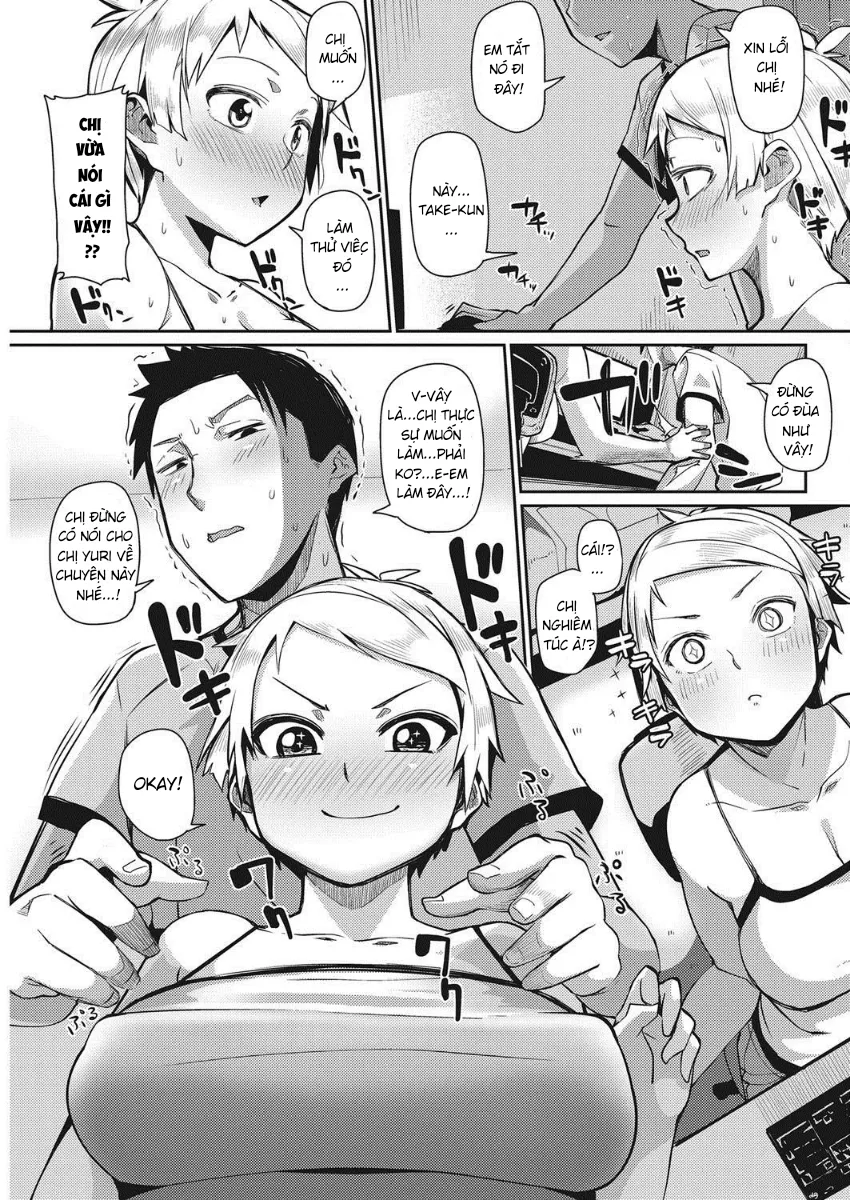 HentaiVN.net - Ảnh 6 - Dạy Bà Chị Hàng Xóm Cách Làm Tình ♡ [Jinrui niha Hokentaiiku ga Hituyoudesu] - Chap 1