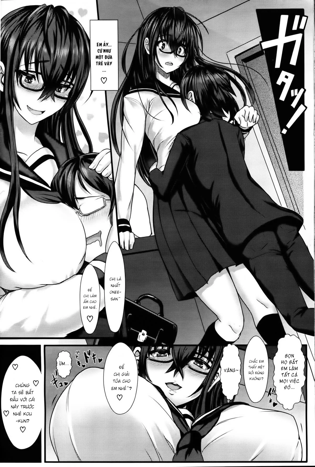 HentaiVN.net - Ảnh 4 - Kyoudai wa Nakayoshi [ガールズフォーム Vol.09] - Chap 1