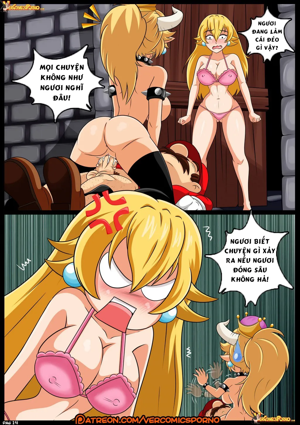 HentaiVN.net - Ảnh 16 - Bowsette Rescue - Chap 1