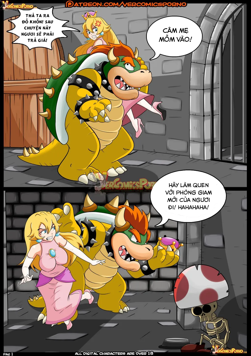 HentaiVN.net - Ảnh 3 - Bowsette Rescue - Chap 1